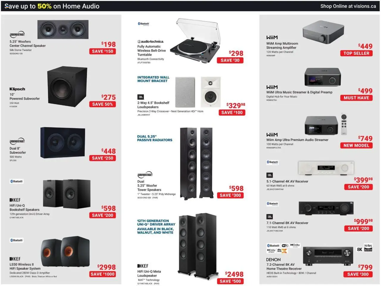 Visions flyer valid from 17.10.2025 | Page: 8 | Products: Audio, Speaker
