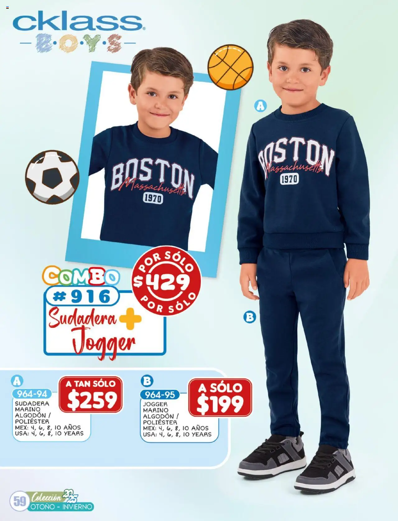 Nuevas ofertas de Cklass válidas en toda la República Mexicana desde el 14.07.2025. ¡Encuentra las mejores ofertas en Cklass catálogo Kids Nino! | Página: 66 | Productos: Algodón, Sudadera