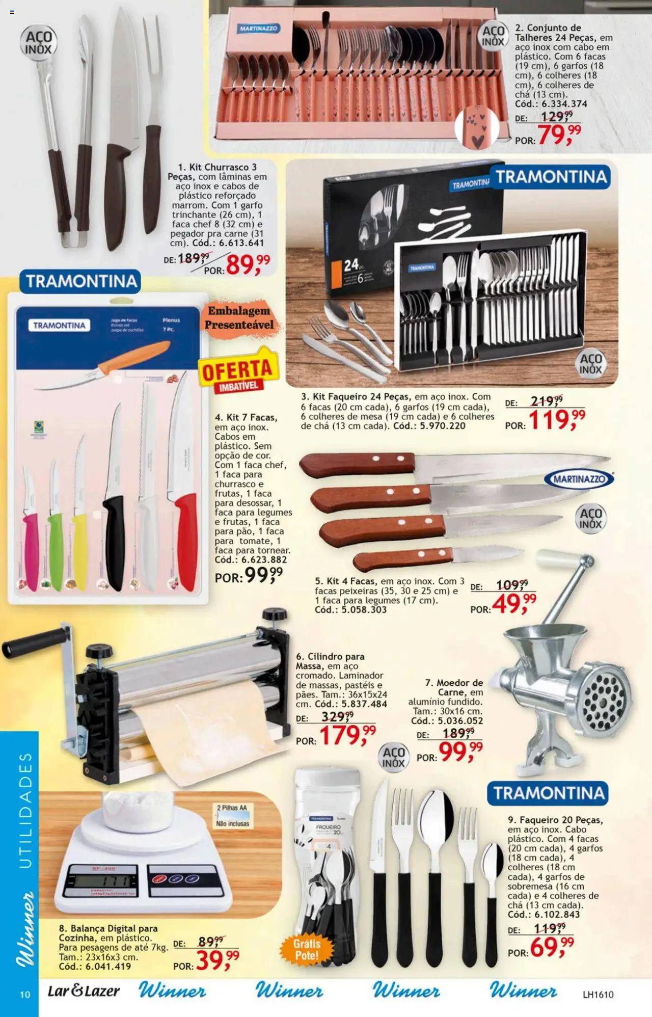 Quatro Estações Folheto - válido de 01.04.2025 | Página: 11 | Produtos: Moedor, Balança, Garfos, Cabo