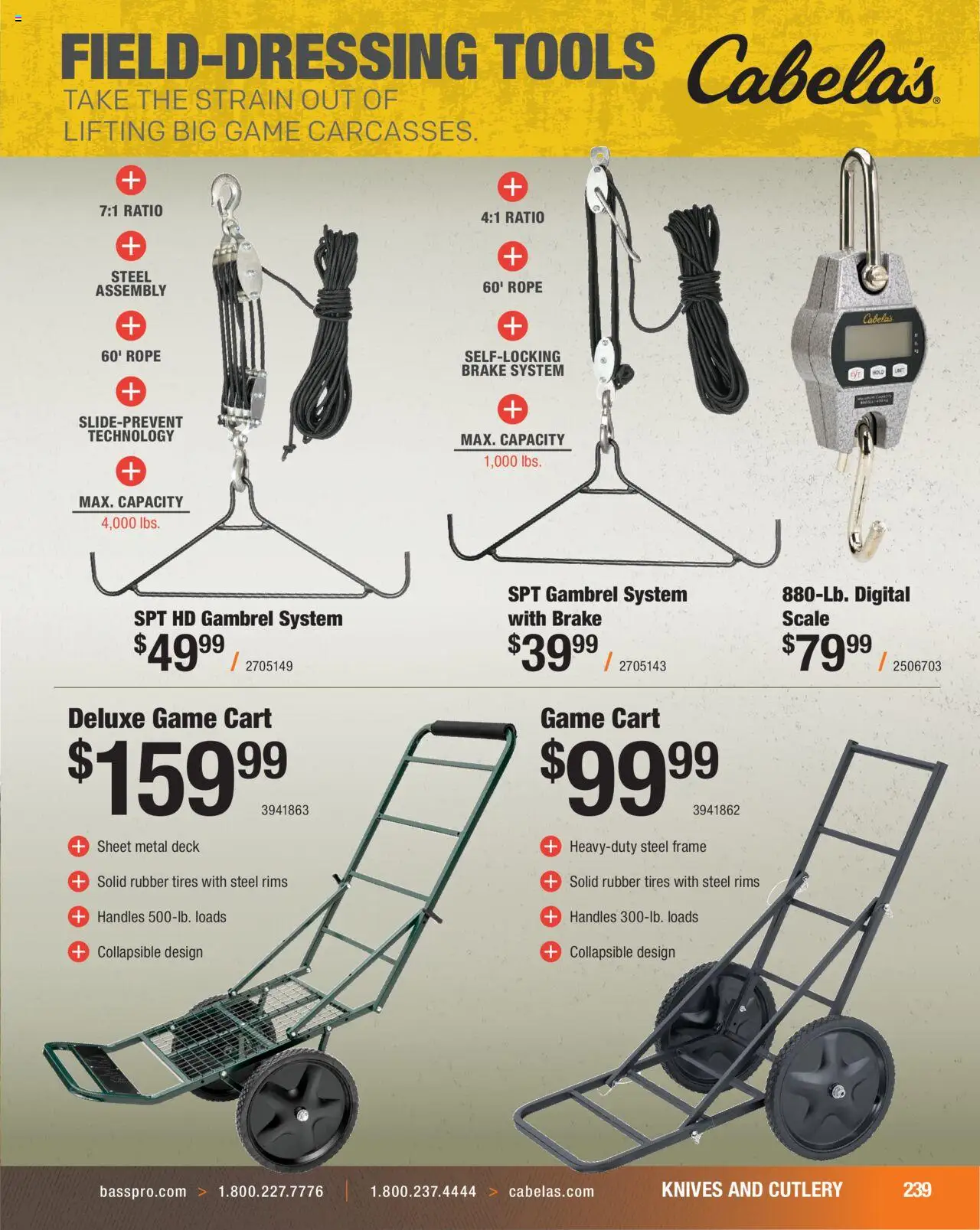 Cabela's Hunting Master 25 - valid from 11.08.2025 | Page: 239 | Products: Game, Sheet