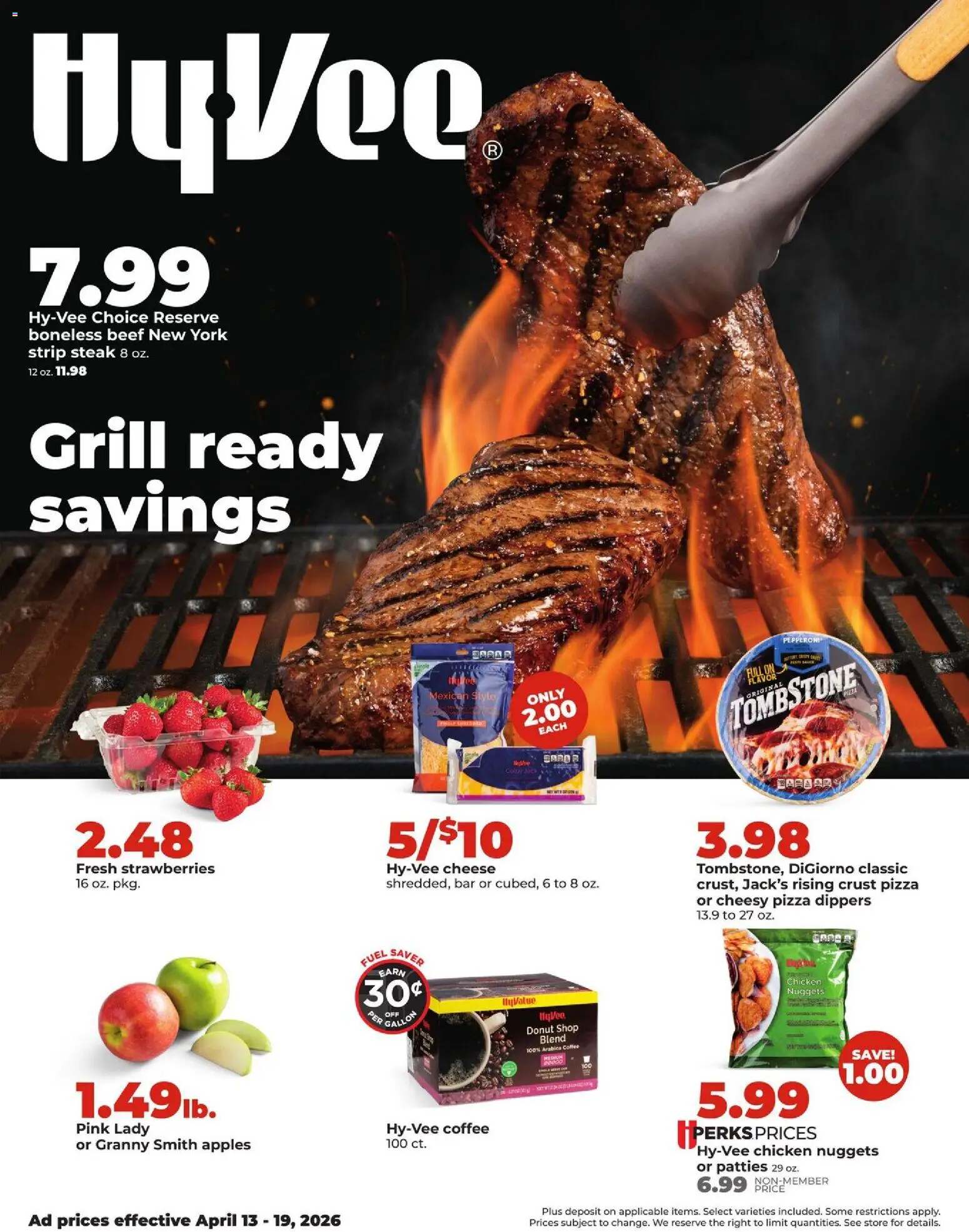 HyVee Weekly Ad - valid from 13.04.2026 | Page: 1