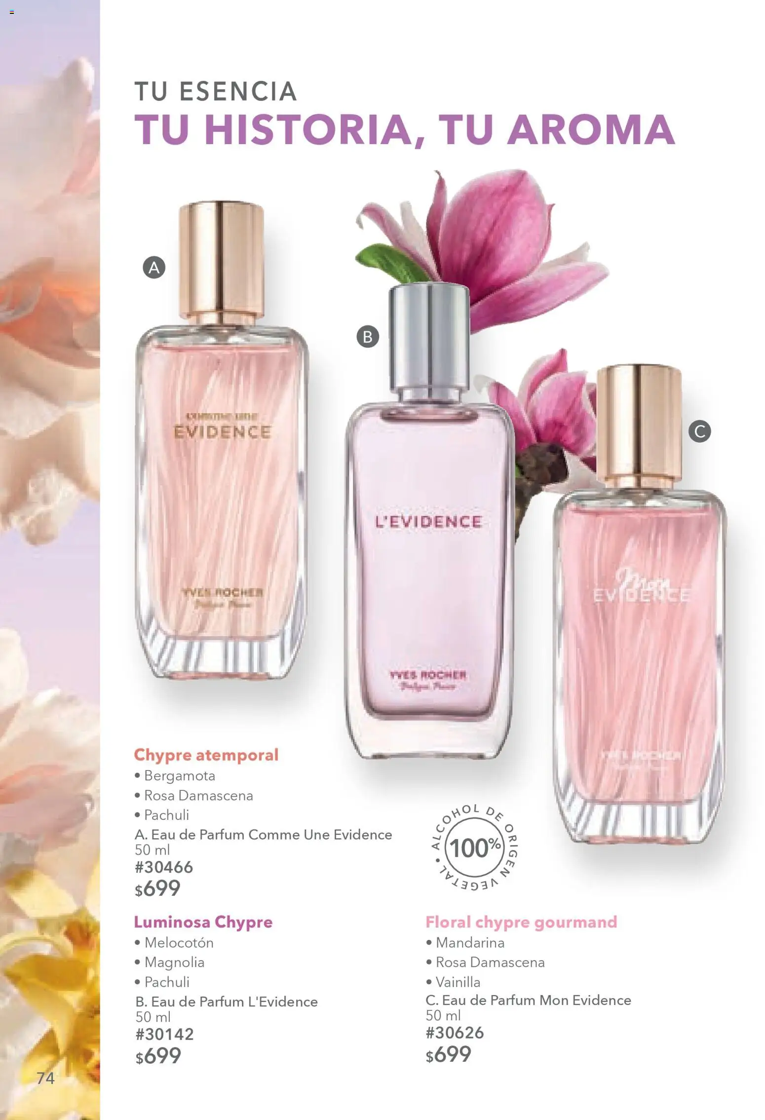 Nuevas ofertas de Yves Rocher válidas en toda la República Mexicana desde el 03.03.2026. ¡Encuentra las mejores ofertas en Yves Rocher campaña 4 2026! | Página: 76