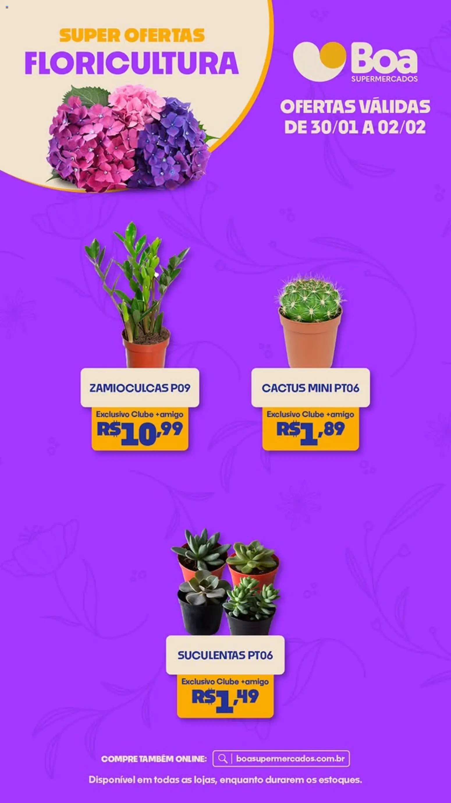 Boa Supermercados Folheto - válido de 30.01.2026 | Página: 1