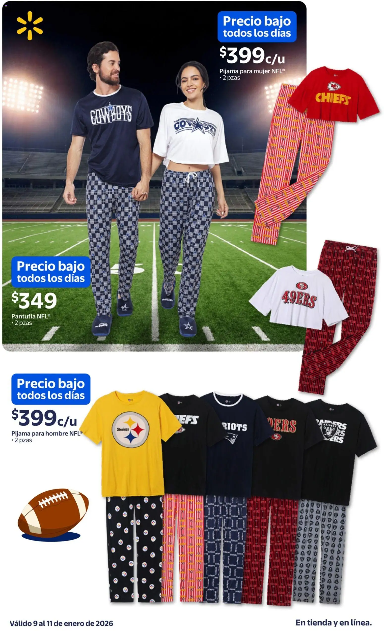 Nuevas ofertas de Walmart válidas en toda la República Mexicana desde el 09.01.2026. ¡Encuentra las mejores ofertas en Walmart catálogo Ofertas! | Página: 5 | Productos: Pijama