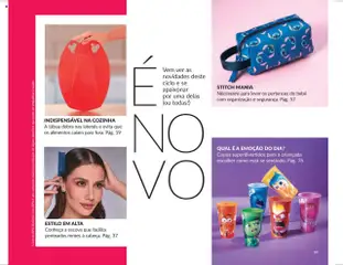Avon - Campanha 17: Casa & Estilo - Pré-Visualização do folheto da loja Avon, válido de 07.10.2025 | Página: 17 | Produtos: Escova, Necessaire, Tábua, Copos