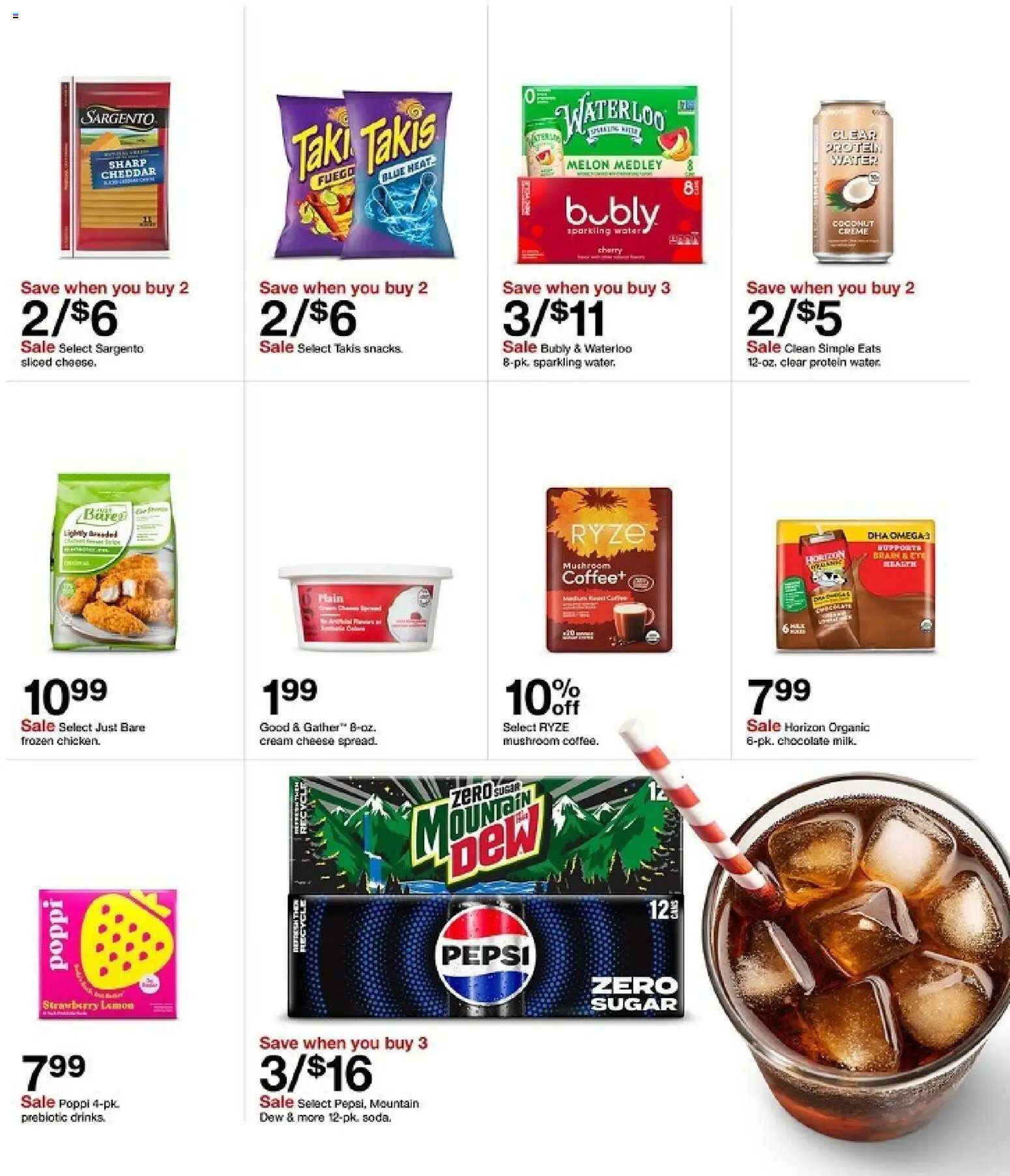 Target Weekly Ad - valid from 01.03.2026 | Page: 25 | Products: Coffee, Water, Sugar, Lemon