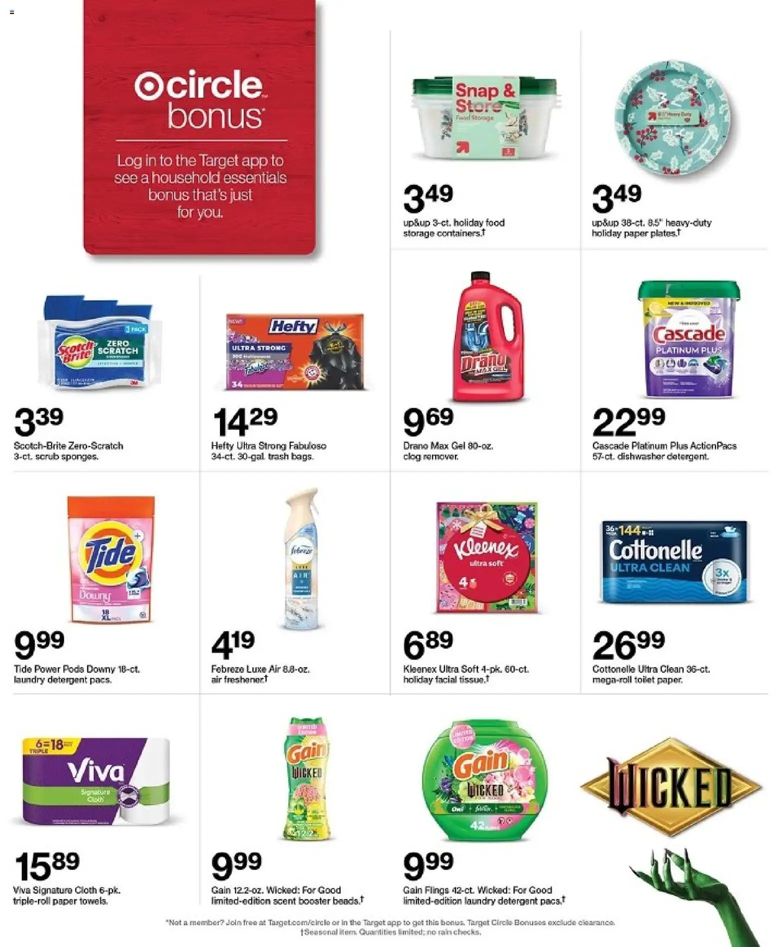 Target Weekly Ad - valid from 30.11.2025 | Page: 52 | Products: Detergent, Dishwasher