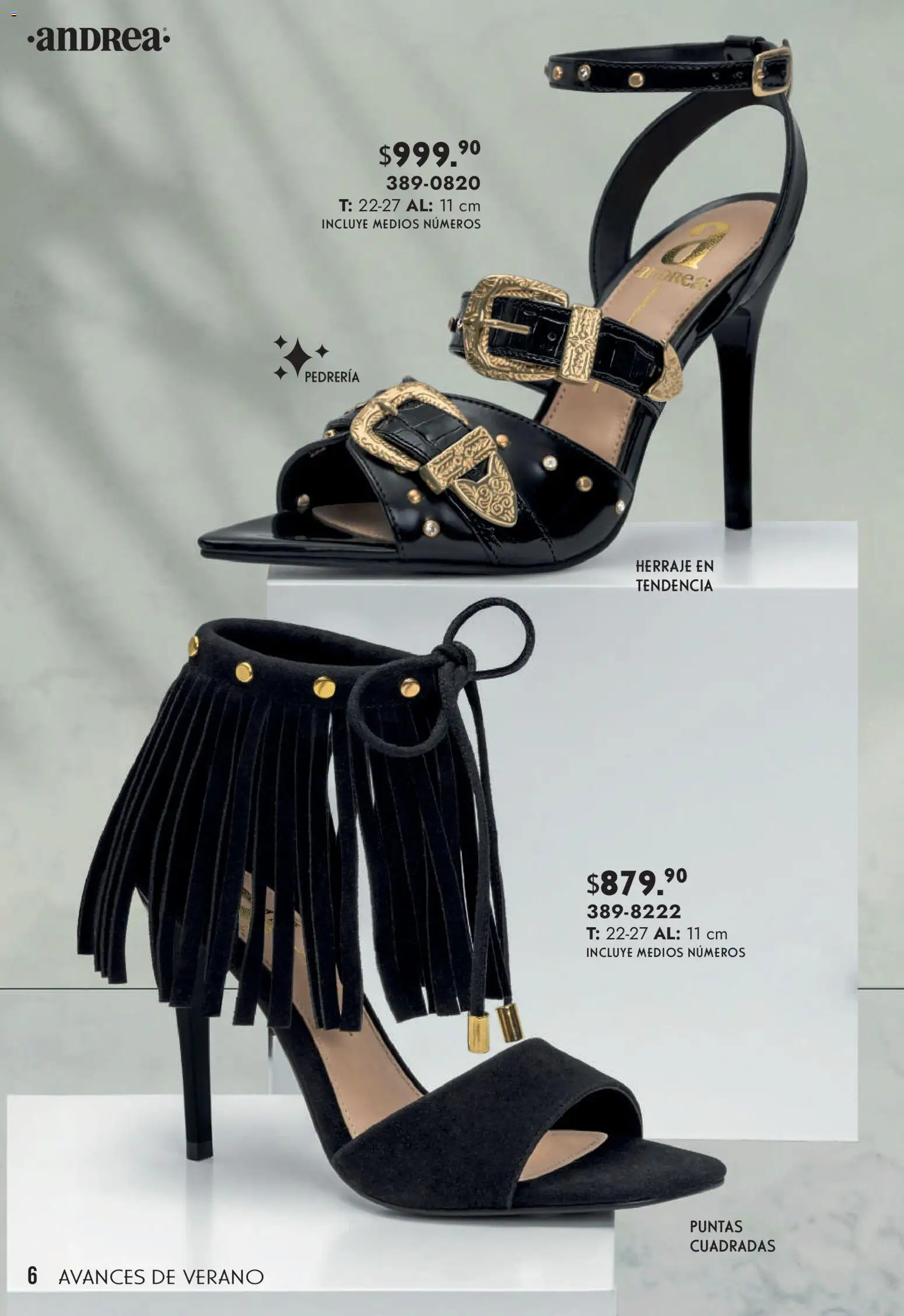 Nuevas ofertas de Andrea válidas en toda la República Mexicana desde el 22.03.2026. ¡Encuentra las mejores ofertas en Andrea catálogo Avances de Verano! | Página: 6