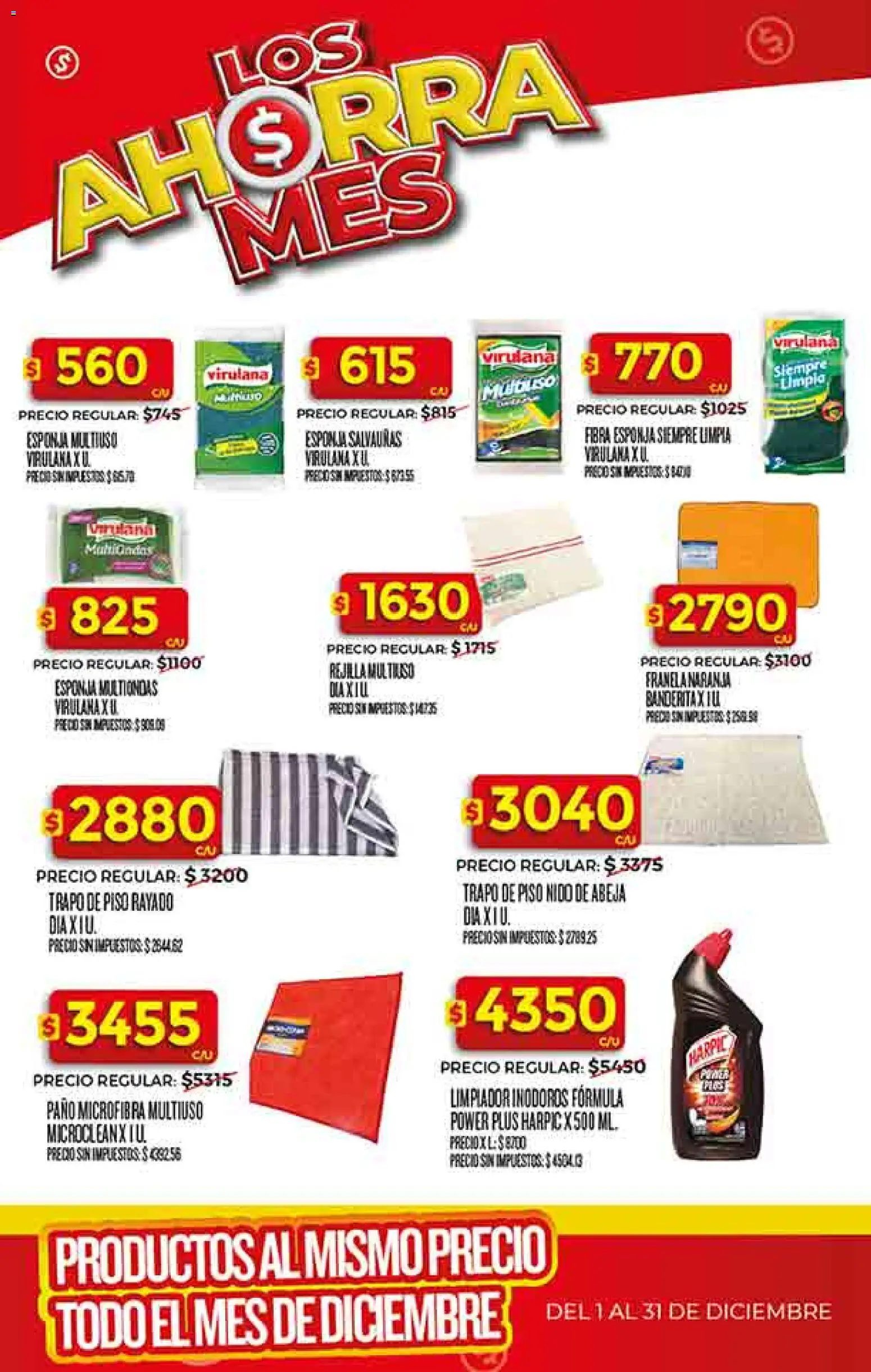 Dia - Ofertas - Salta y Jujuy │ válido desde el 10.12.2025 | Página: 37 | Productos: Trapo de piso, Rejilla, Esponja, Limpiador
