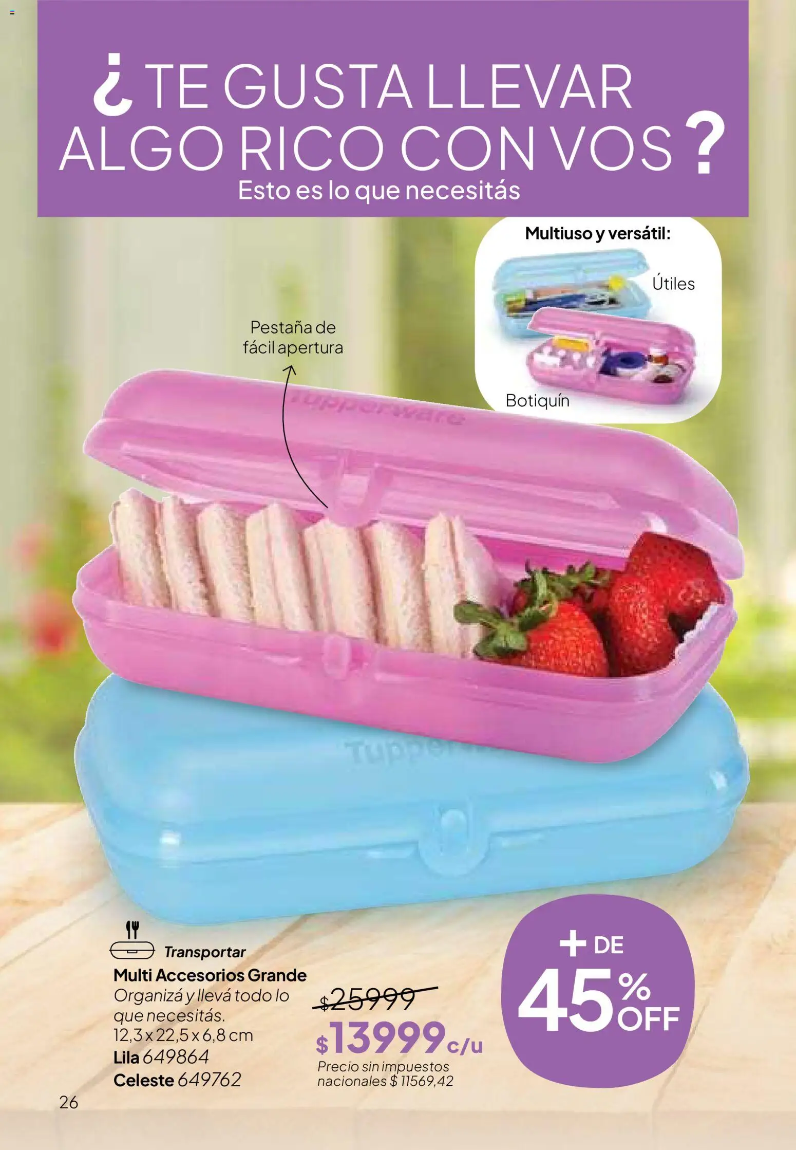Tupperware Folleto │ válido desde el 09.03.2026 | Página: 27 | Productos: Té