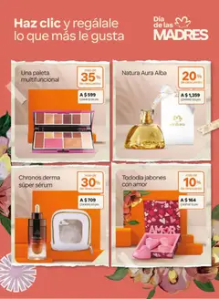 Vista previa de Natura campaña 6 2026, nuevo folleto de la tienda, válido en México a partir del 02.04.2026 | Página: 10 | Productos: Paleta, Serum