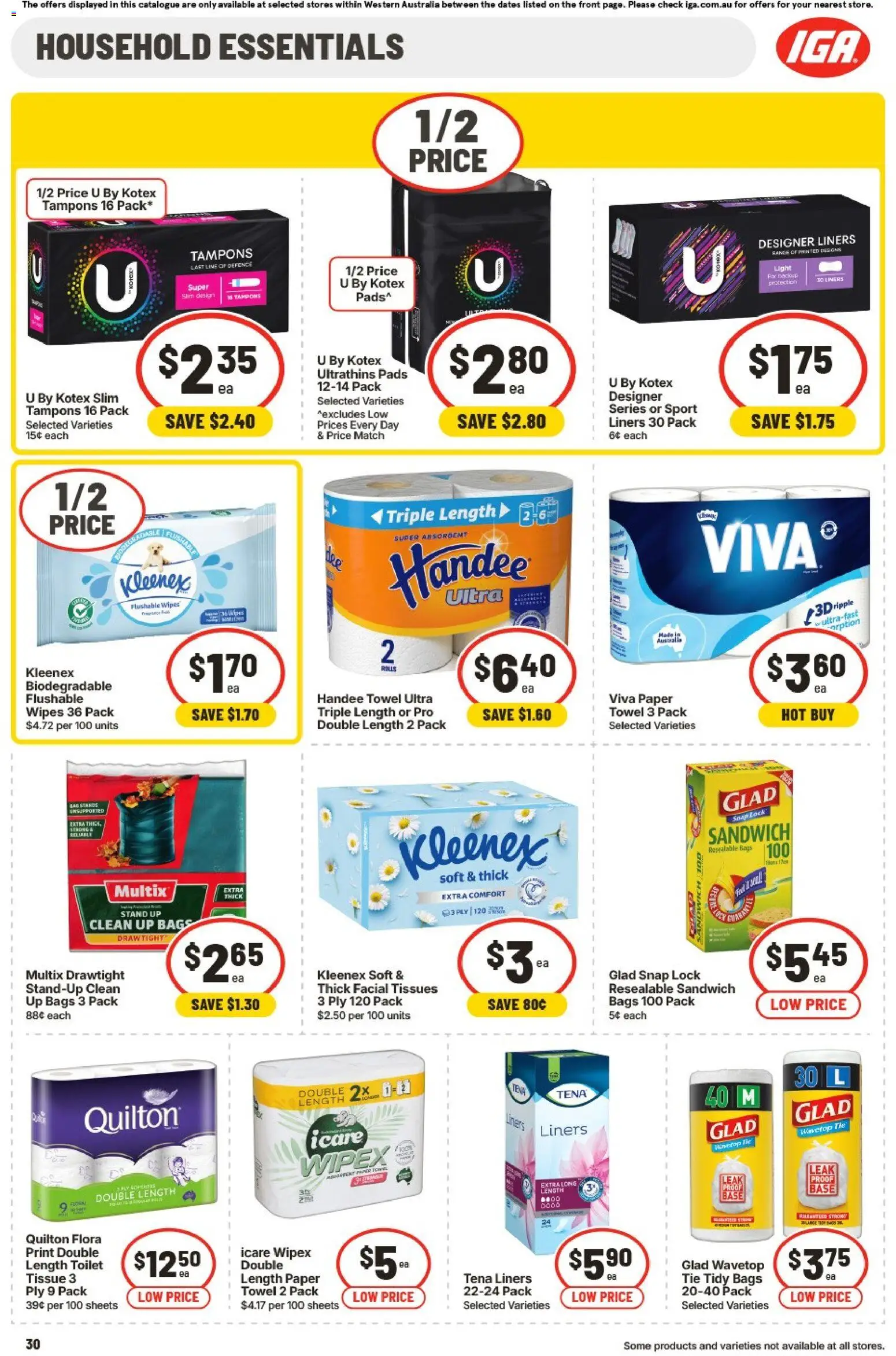 IGA catalogue - valid from 22.04.2026 | Page: 30 | Products: Chicken, Fish, Beef, Dog food