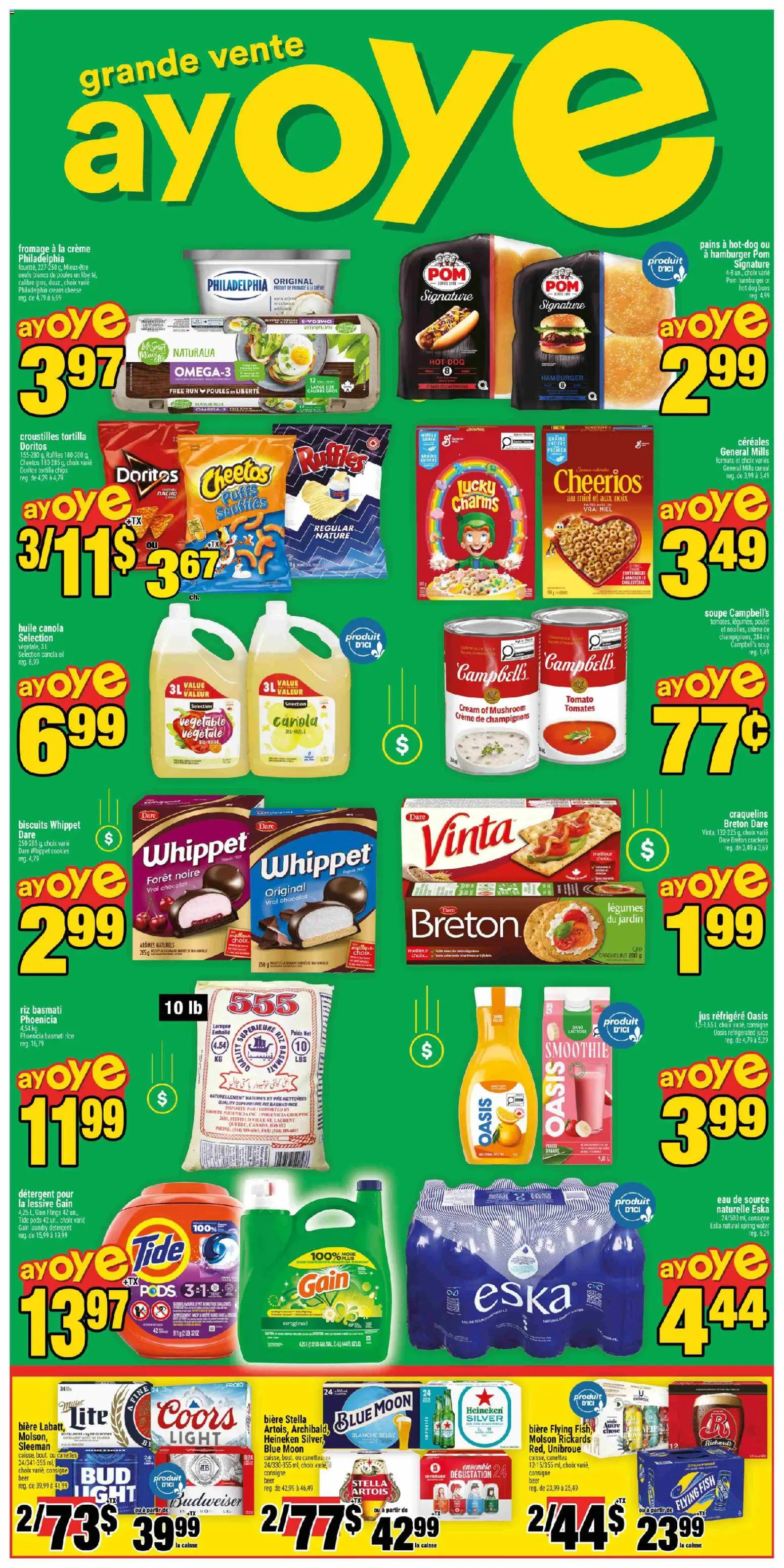 Super C flyer valid from 23.04.2026 | Page: 3 | Products: Rice, Chips, Phone, Oil