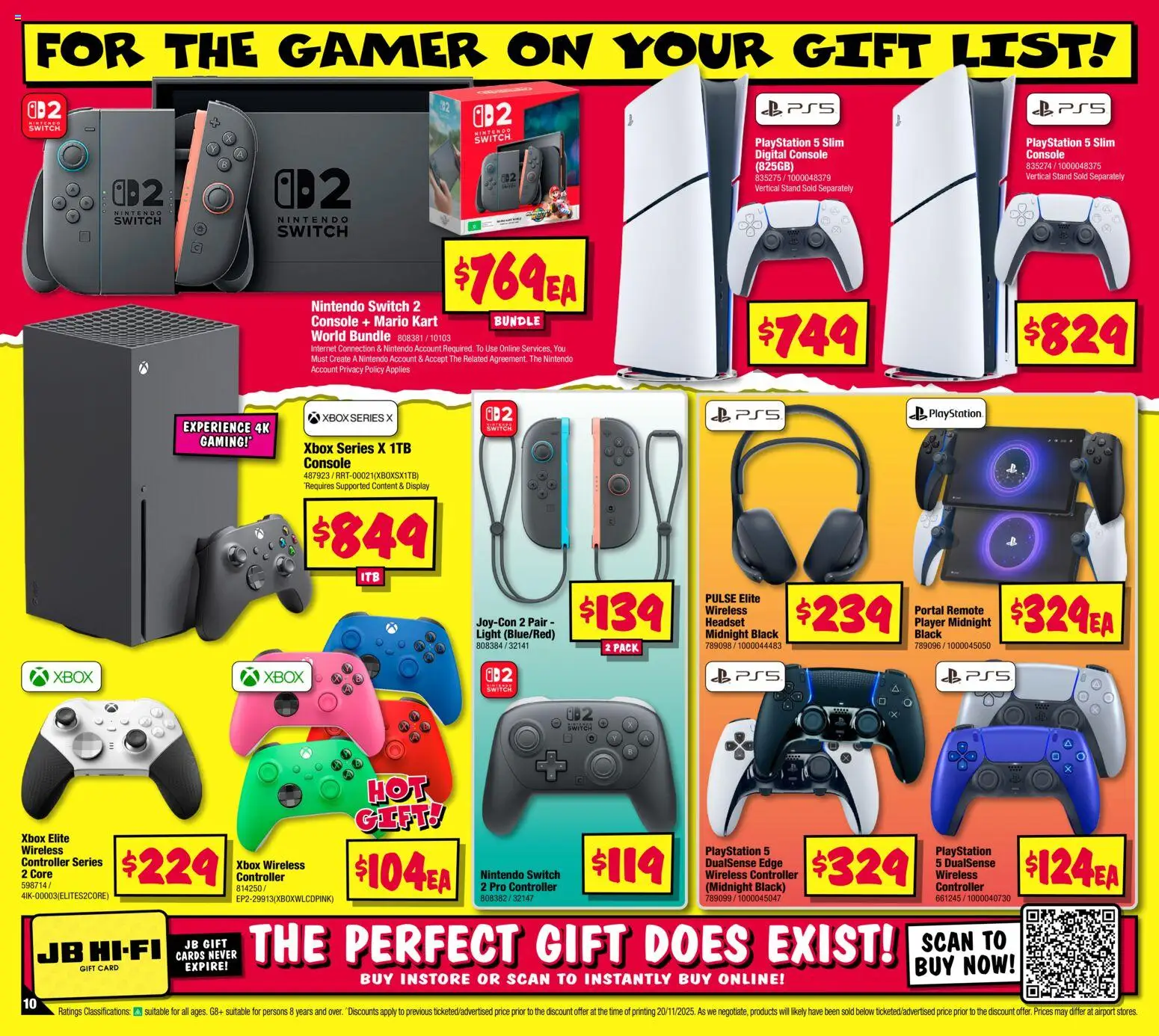 JB Hi-Fi catalogue - valid from 04.12.2025 | Page: 10 | Products: Light, Digital, Headset, Player