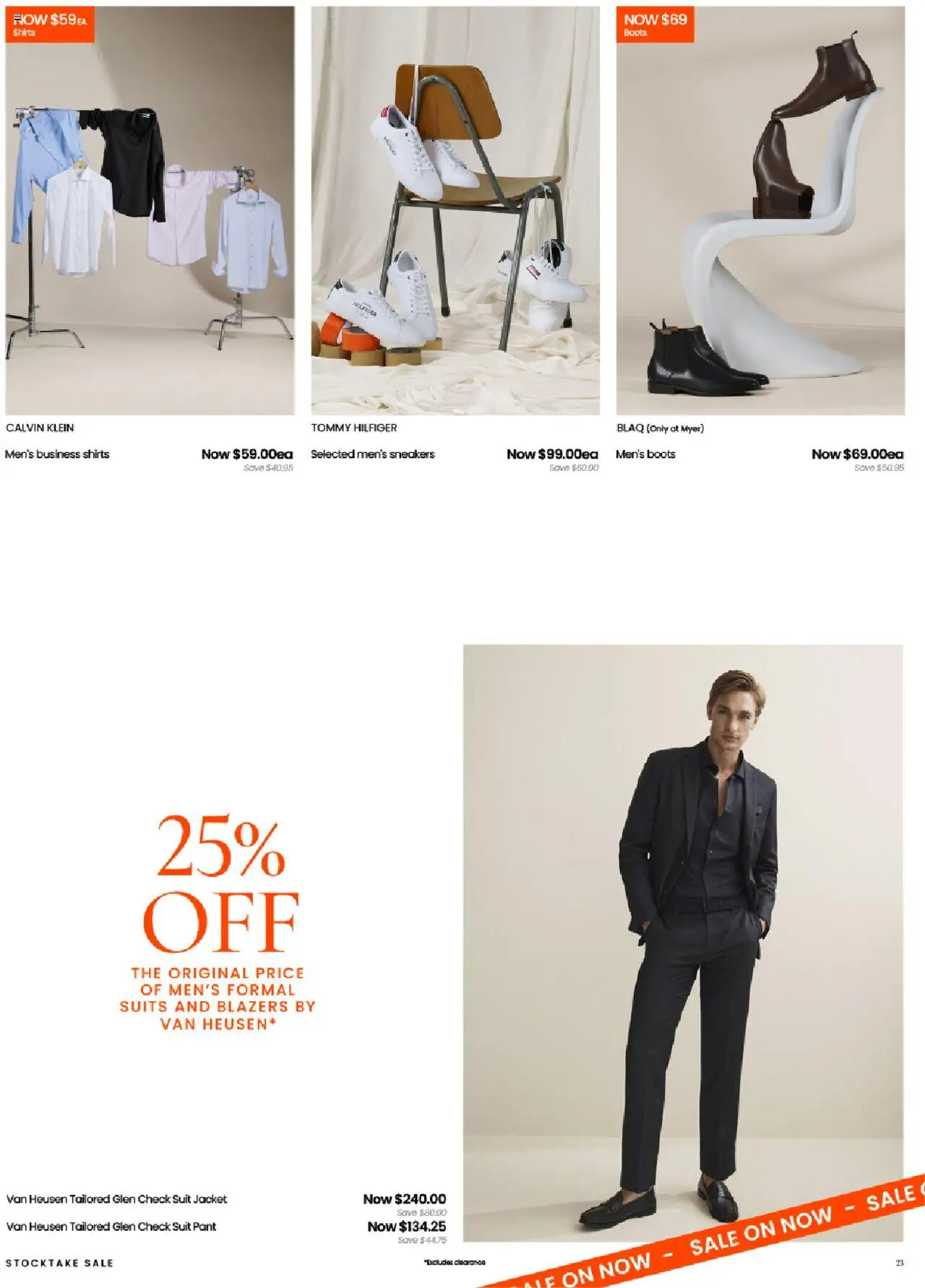 Myer catalogue - valid from 27.05.2025 | Page: 23 | Products: Formal, Suit, Sneakers, Boots