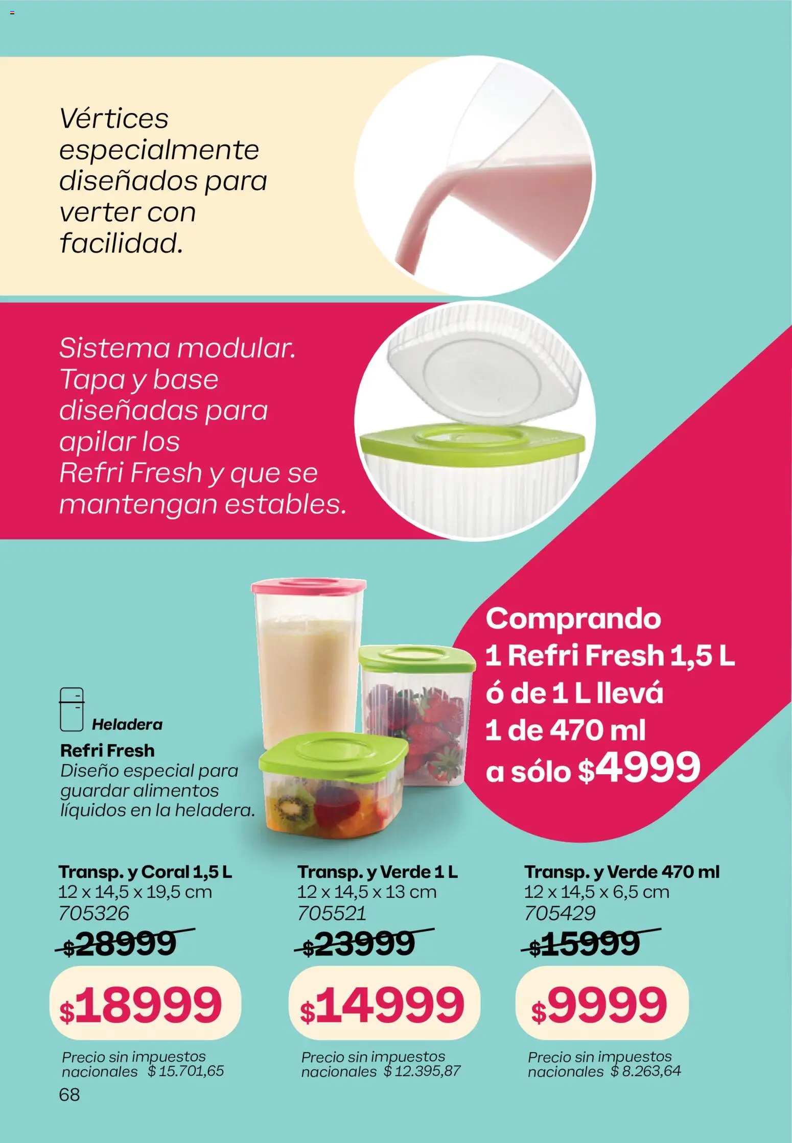 Tupperware Black Friday │ válido desde el 27.11.2025 | Página: 69 | Productos: Heladera