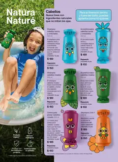 Vista previa de Natura campaña 1 2026, nuevo folleto de la tienda, válido en México a partir del 20.12.2025 | Página: 149 | Productos: Crema, Espuma, Acondicionador