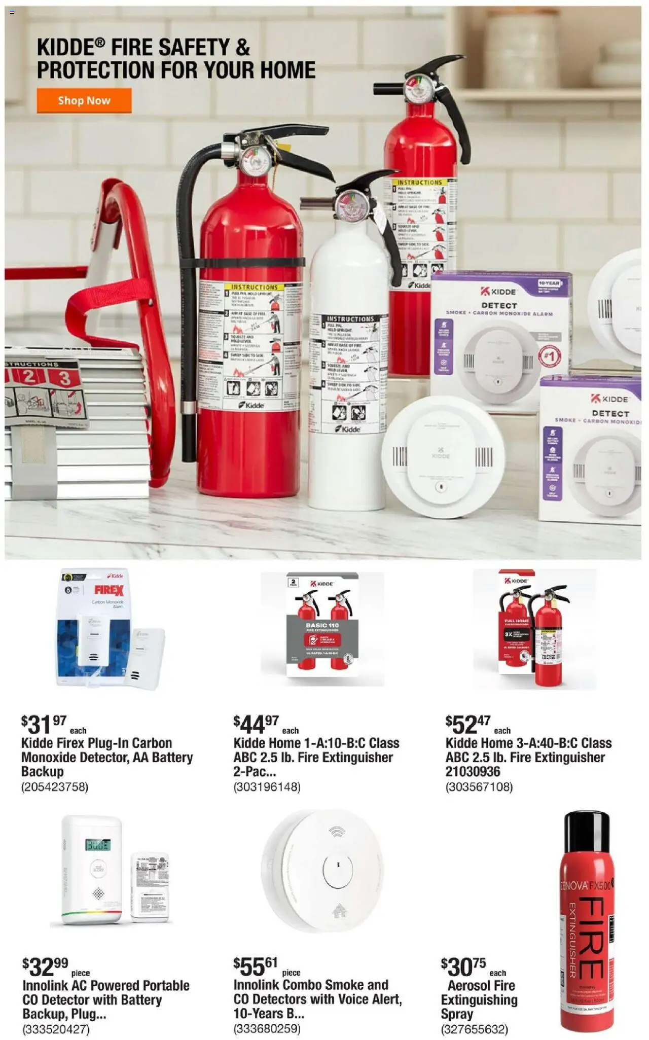 Home Depot Weekly Ad - FL - valid from 16.10.2025 | Page: 5 | Products: Battery, Alarm