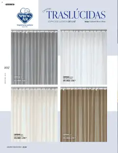 Vista previa de Andrea - Catálogo Home - Otoño / Invierno, nuevo folleto de la tienda, válido en México a partir del 24.08.2025 | Página: 102