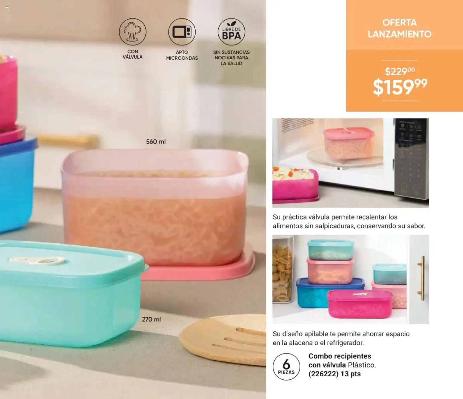 Nuevas ofertas de AVON válidas en toda la República Mexicana desde el 30.01.2026. ¡Encuentra las mejores ofertas en AVON Casa & Estilo 3 2026! | Página: 15 | Productos: Microondas, Válvula, Alacena, Té