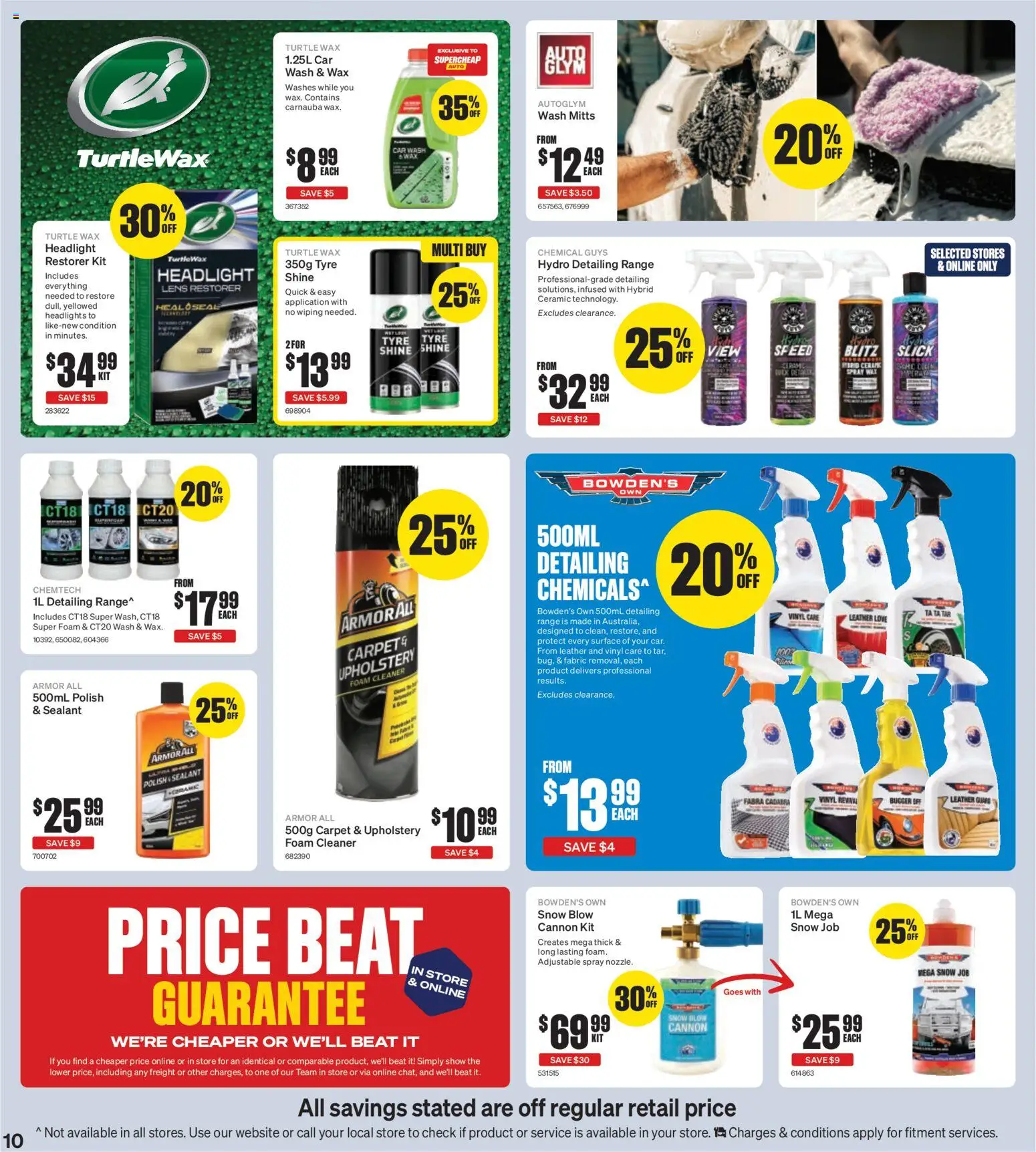 Supercheap Auto catalogue - valid from 05.11.2025 | Page: 10 | Products: Carpet, Cleaner, Polish