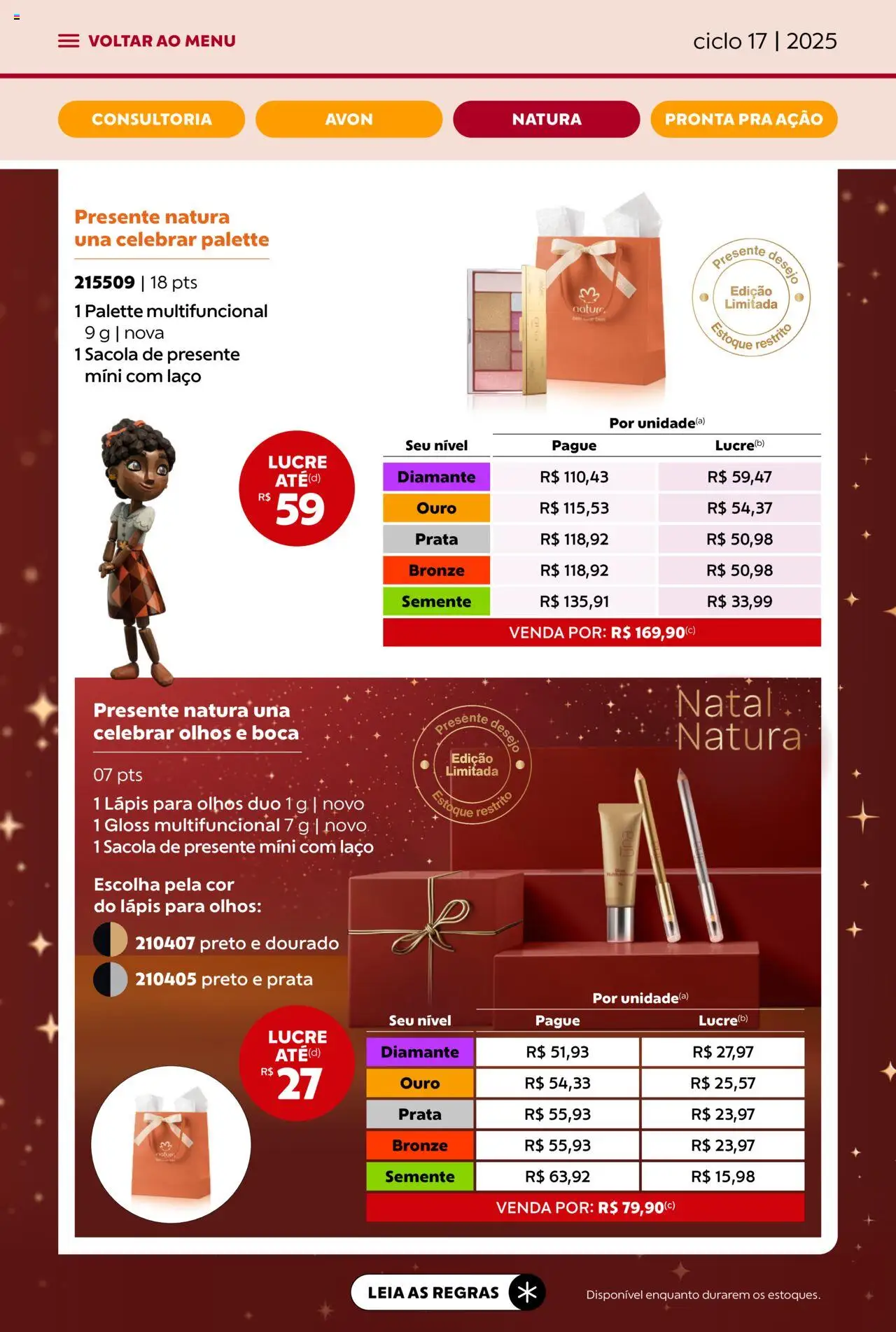 Avon Folheto - válido de 07.10.2025 | Página: 42 | Produtos: Multifuncional, Lápis