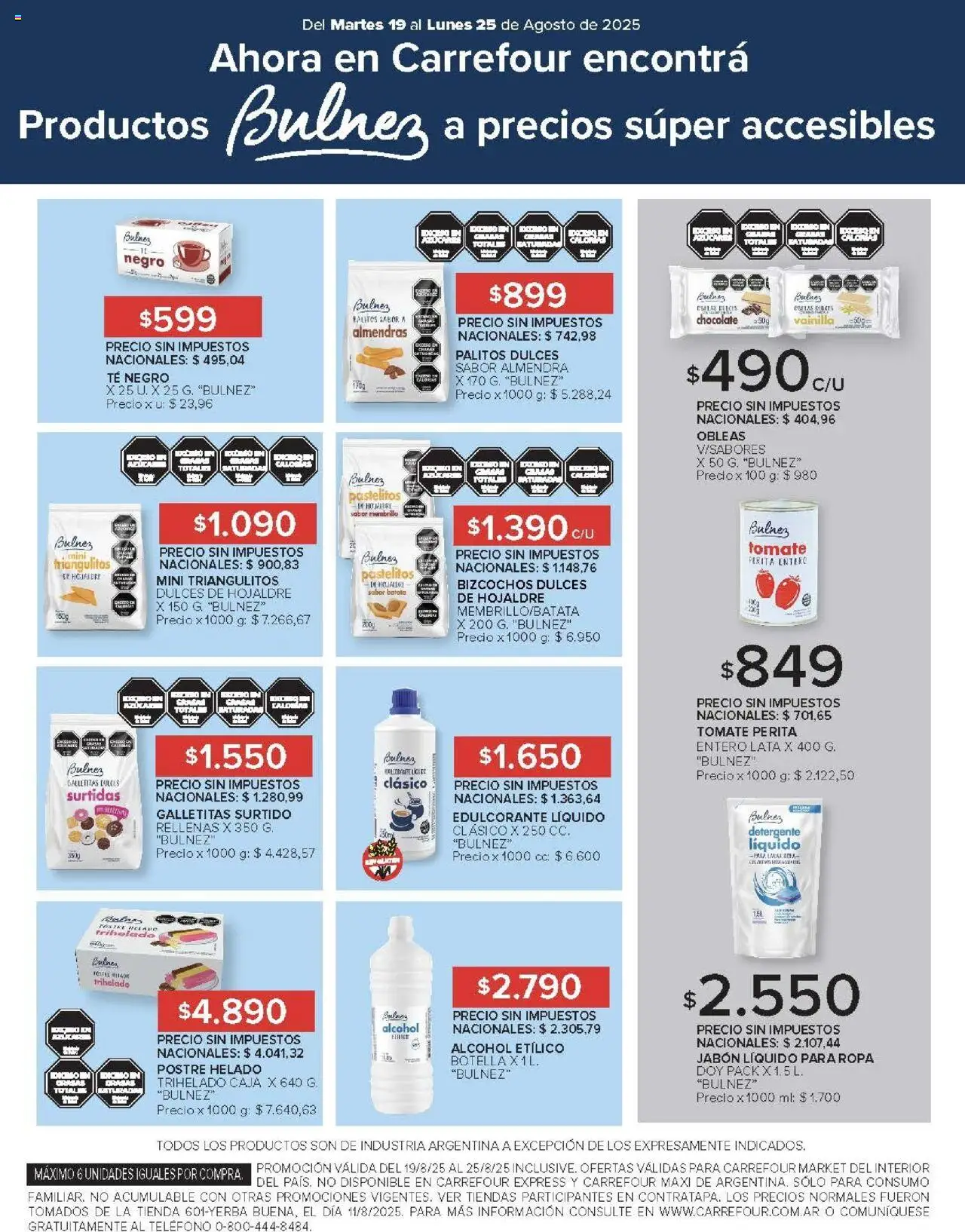 Carrefour ofertas - Catamarca │ válido desde el 19.08.2025 | Página: 47 | Productos: Teléfono, Botella, Ropa, Chocolate