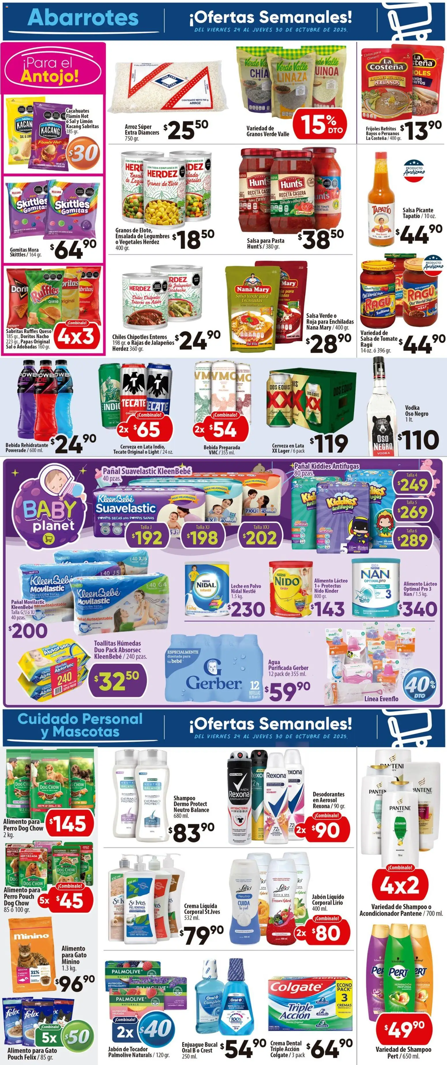 Nuevas ofertas de Calimax válidas en toda la República Mexicana desde el 24.10.2025. ¡Encuentra las mejores ofertas en Calimax - Folleto Tijuana! | Página: 5 | Productos: Sal, Crema, Leche, Salsa de tomate