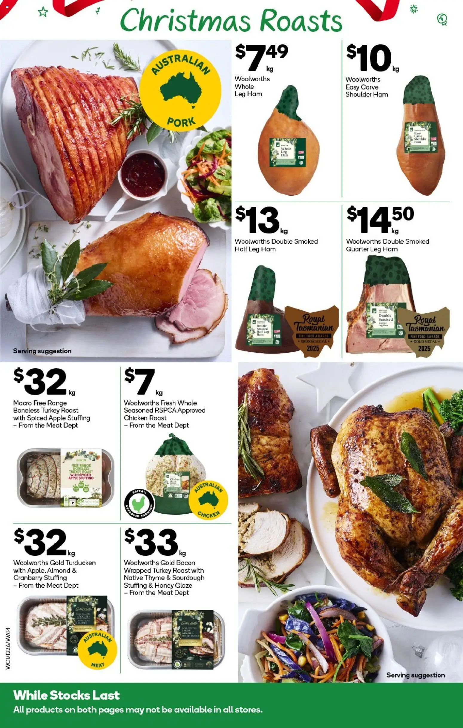 Woolworths catalogue - valid from 17.12.2025 | Page: 14 | Products: Native, Ham, Chicken, Turkey
