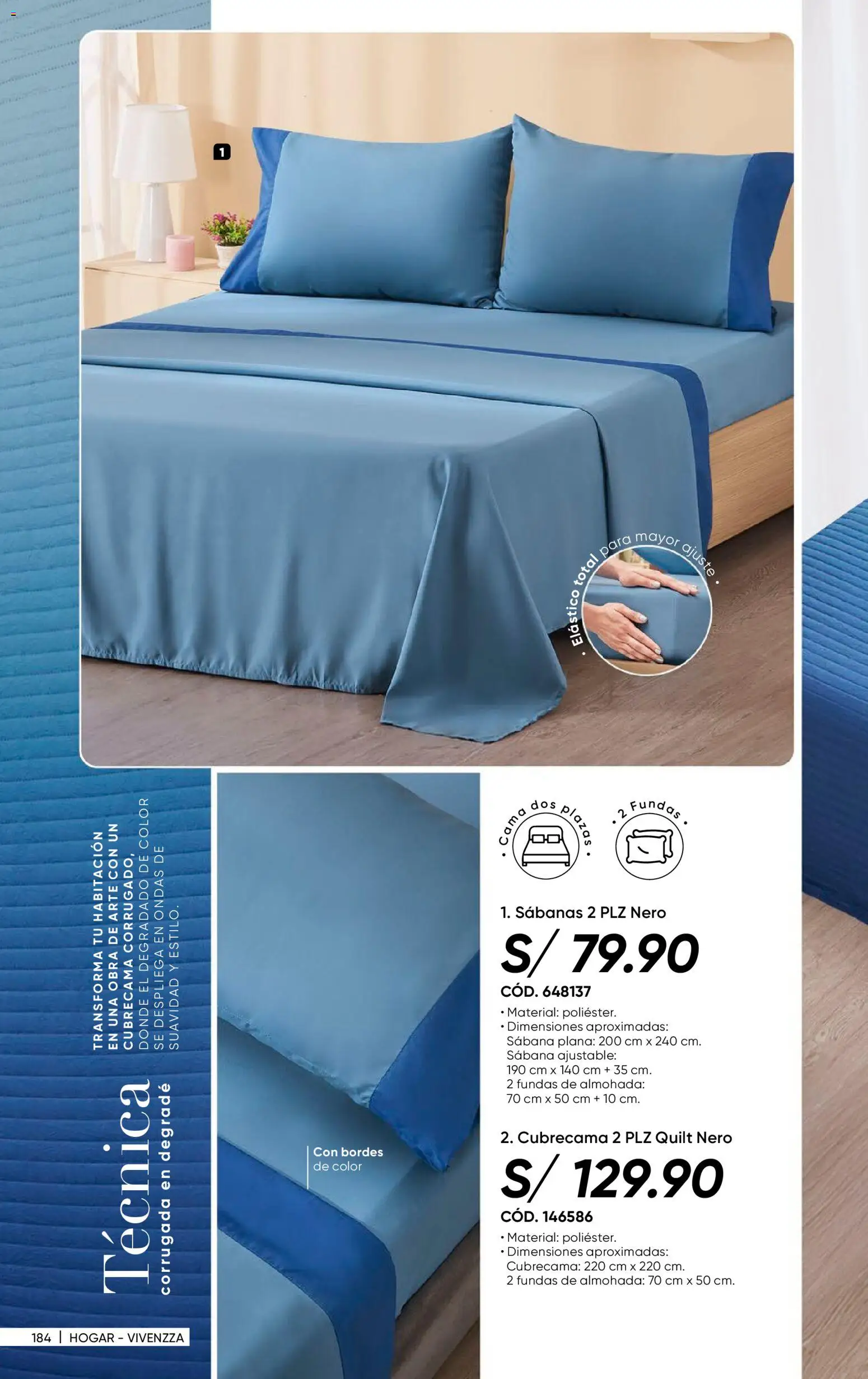 Catálogo Azzorti válido desde 24.11.2025 | Página: 186 | Productos: Cama, Almohada