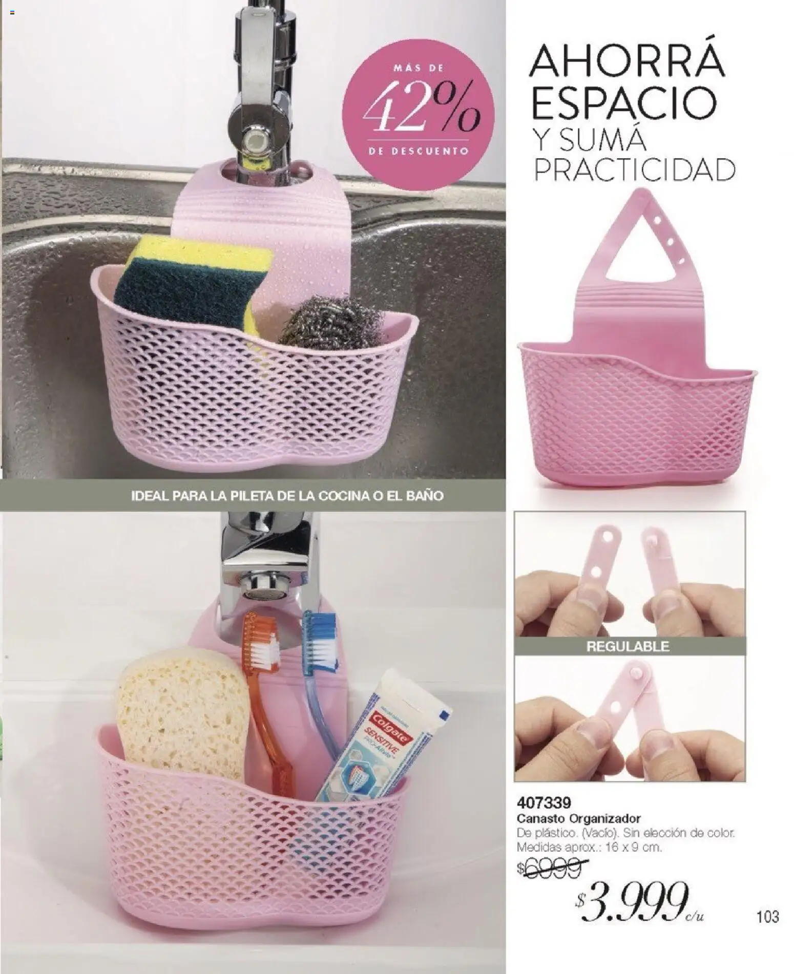 Violetta catálogo │ válido desde el 01.12.2025 | Página: 103 | Productos: Organizador, Cocina, Baño, Pileta