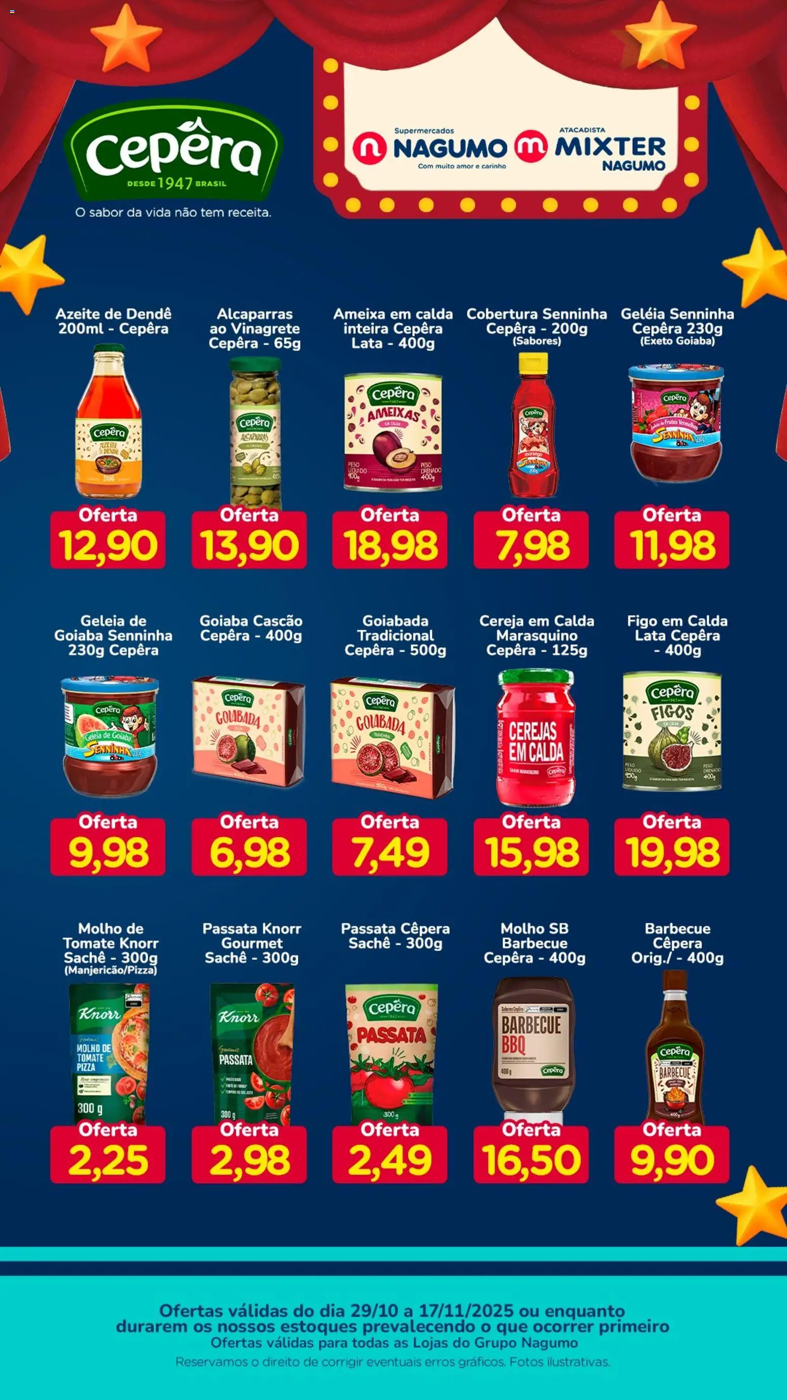 Nagumo Folheto - válido de 29.10.2025 | Página: 2 | Produtos: Goiaba, Piso, Goiabada, Ameixa