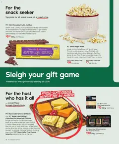 Preview of Zehrs - Insiders Report - Holiday from shop Zehrs valid from 30.10.2025 | Page: 9 | Products: PC, Game, Milk, Chocolate