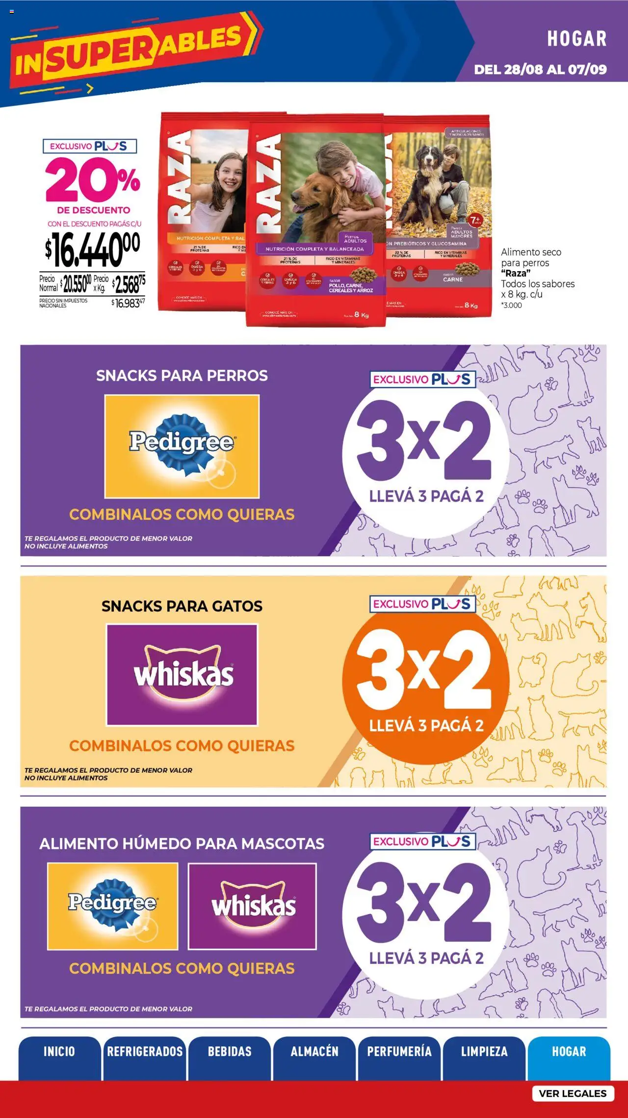La Anonima Insuperables │ válido desde el 28.08.2025 | Página: 40 | Productos: Vitaminas, Arroz, Té, Cereales