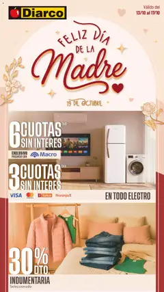 Vista previa Diarco - Especial Día De La Madre válido desde el 13.10.2025