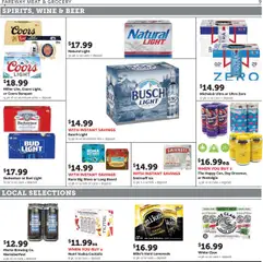 Preview of Fareway weekly ads valid from 13.10.2025 | Page: 9 | Products: Wine, Beer, Vodka