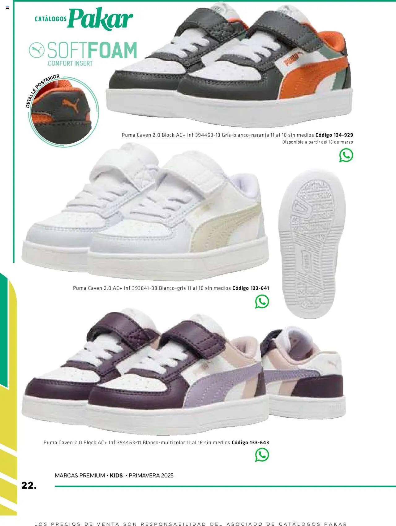 Nuevas ofertas de SC Pakar válidas en toda la República Mexicana desde el 28.02.2025. ¡Encuentra las mejores ofertas en SC Pakar catálogo Premium - Kids! | Página: 22