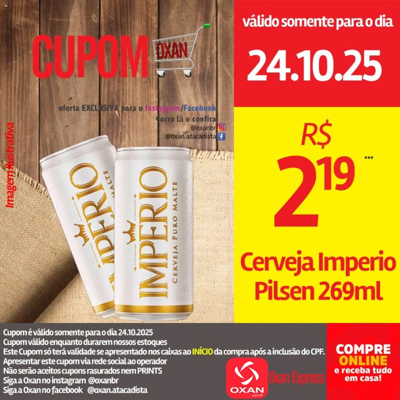 Oxan Atacadista Folheto - válido de 24.10.2025 | Página: 18 | Produtos: Cerveja