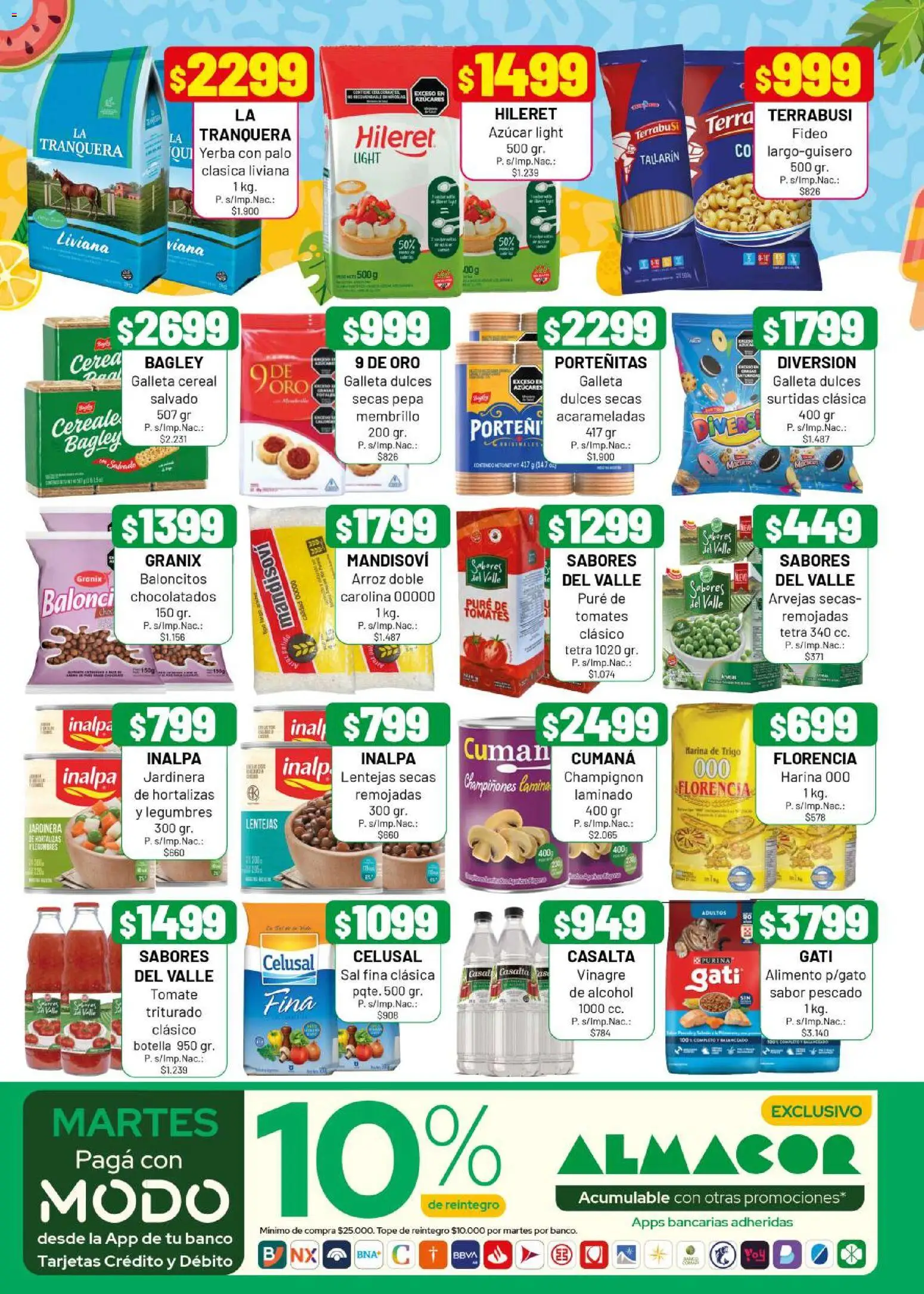 Almacor catálogo │ válido desde el 22.01.2026 | Página: 6 | Productos: Lentejas, Sal, Tomates, Arroz