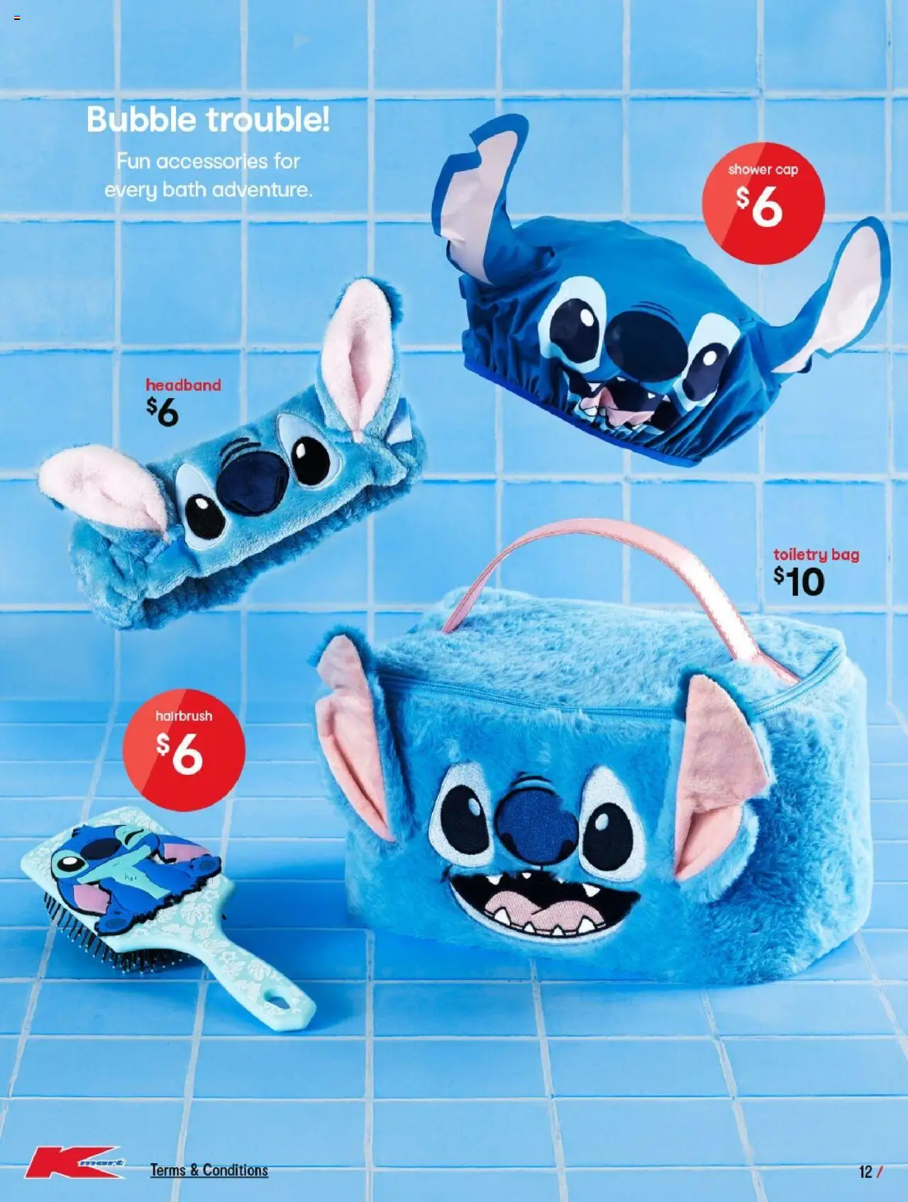 Kmart catalogue - valid from 09.10.2025 | Page: 12 | Products: Bath, Shower, Accessories, Bag