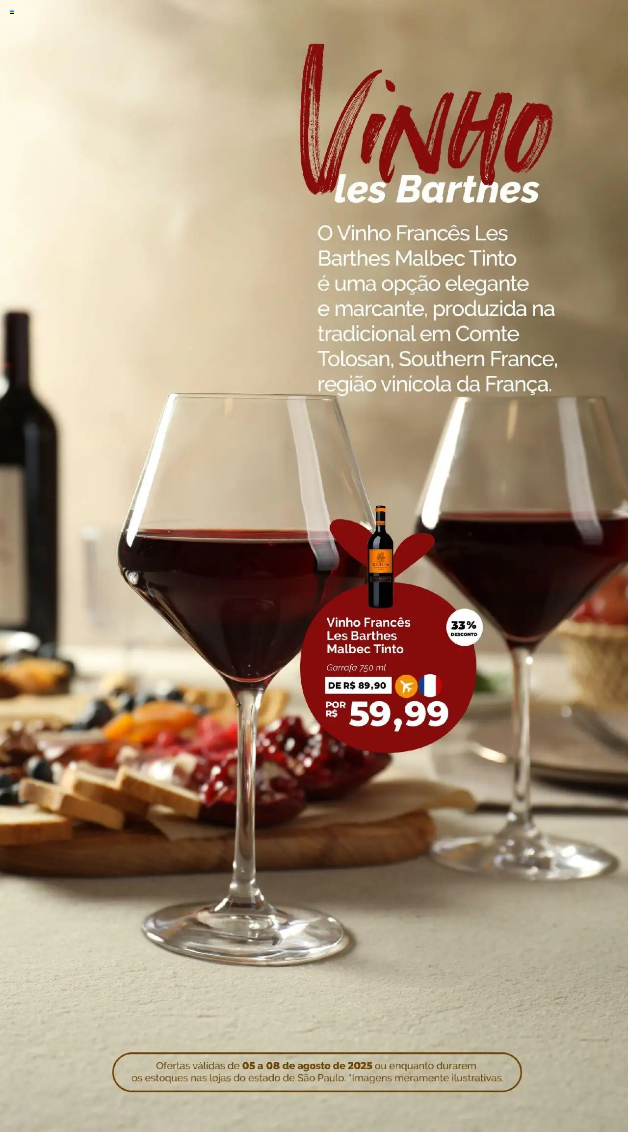 Oba Hortifruti Folheto - válido de 05.08.2025 | Página: 3 | Produtos: Vinho