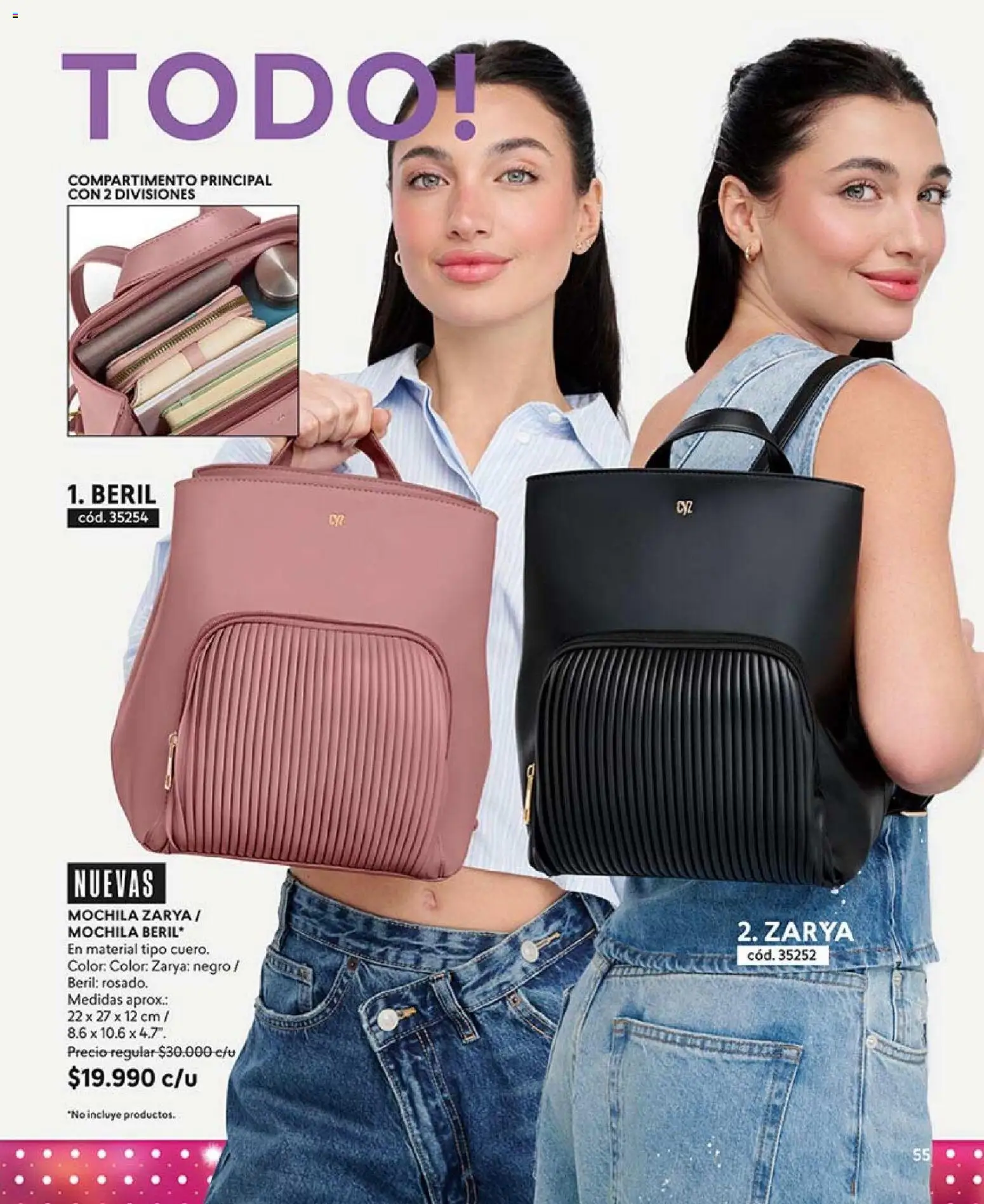 Catálogo CyZone Campaña 2 │ válido desde el 16.01.2026 | Página: 55 | Productos: Mochila