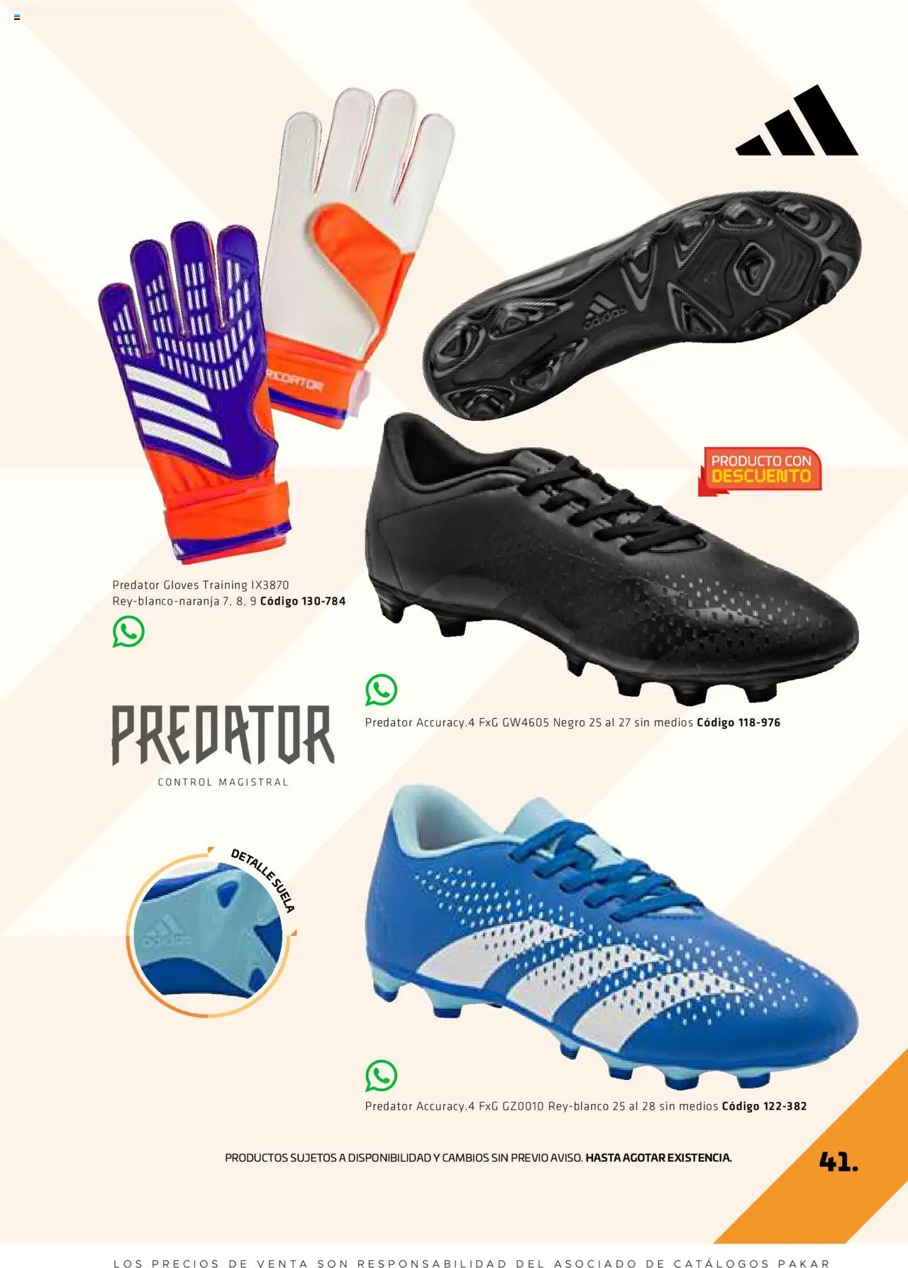 Nuevas ofertas de SC Pakar válidas en toda la República Mexicana desde el 29.08.2025. ¡Encuentra las mejores ofertas en SC Pakar - Catálogo Otoño Men Tomo 1! | Página: 41