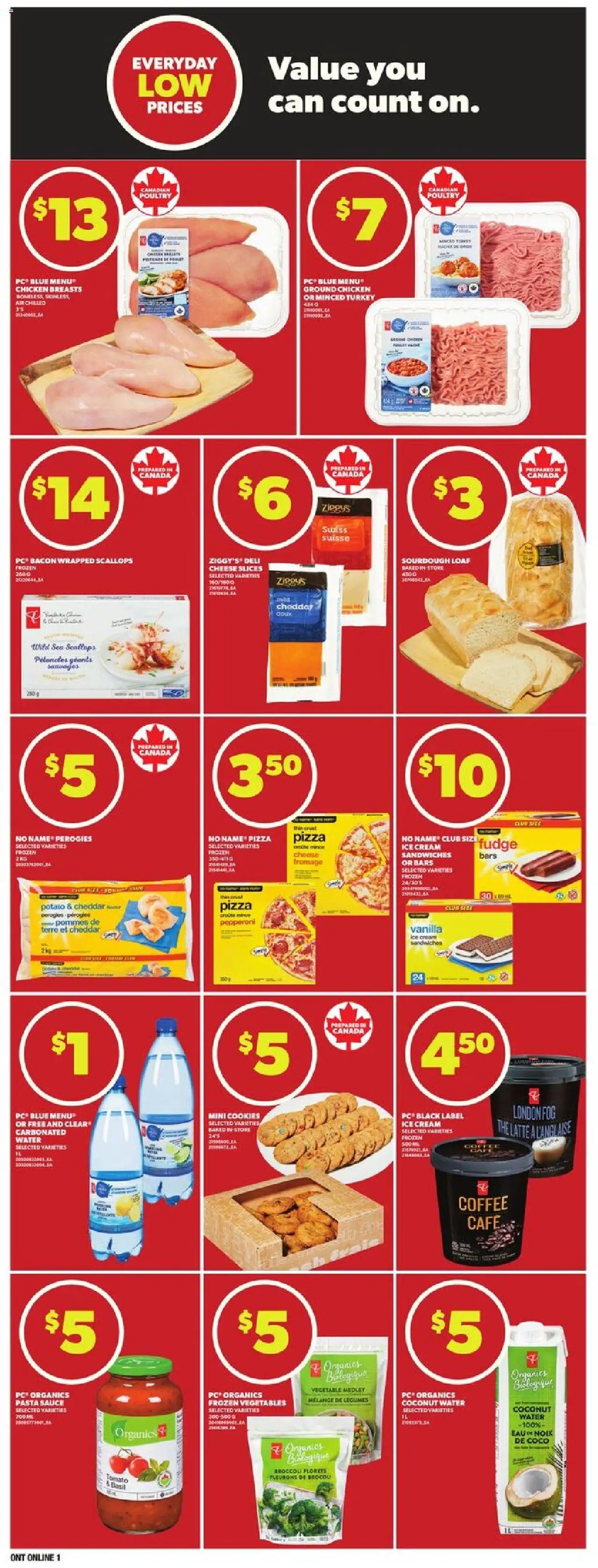 Independent Grocer flyer valid from 16.10.2025 | Page: 9 | Products: Cream, PC, Cheese, Pizza