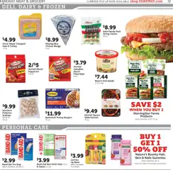Fareway Weekly Ad - valid from 07.07.2025 | Page: 15 | Products: Cheese, Beef, Pads, Salad
