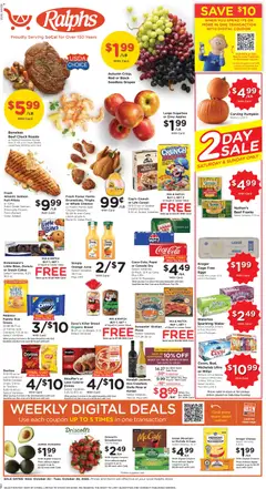 Preview of Ralphs weekly ads valid from 22.10.2025