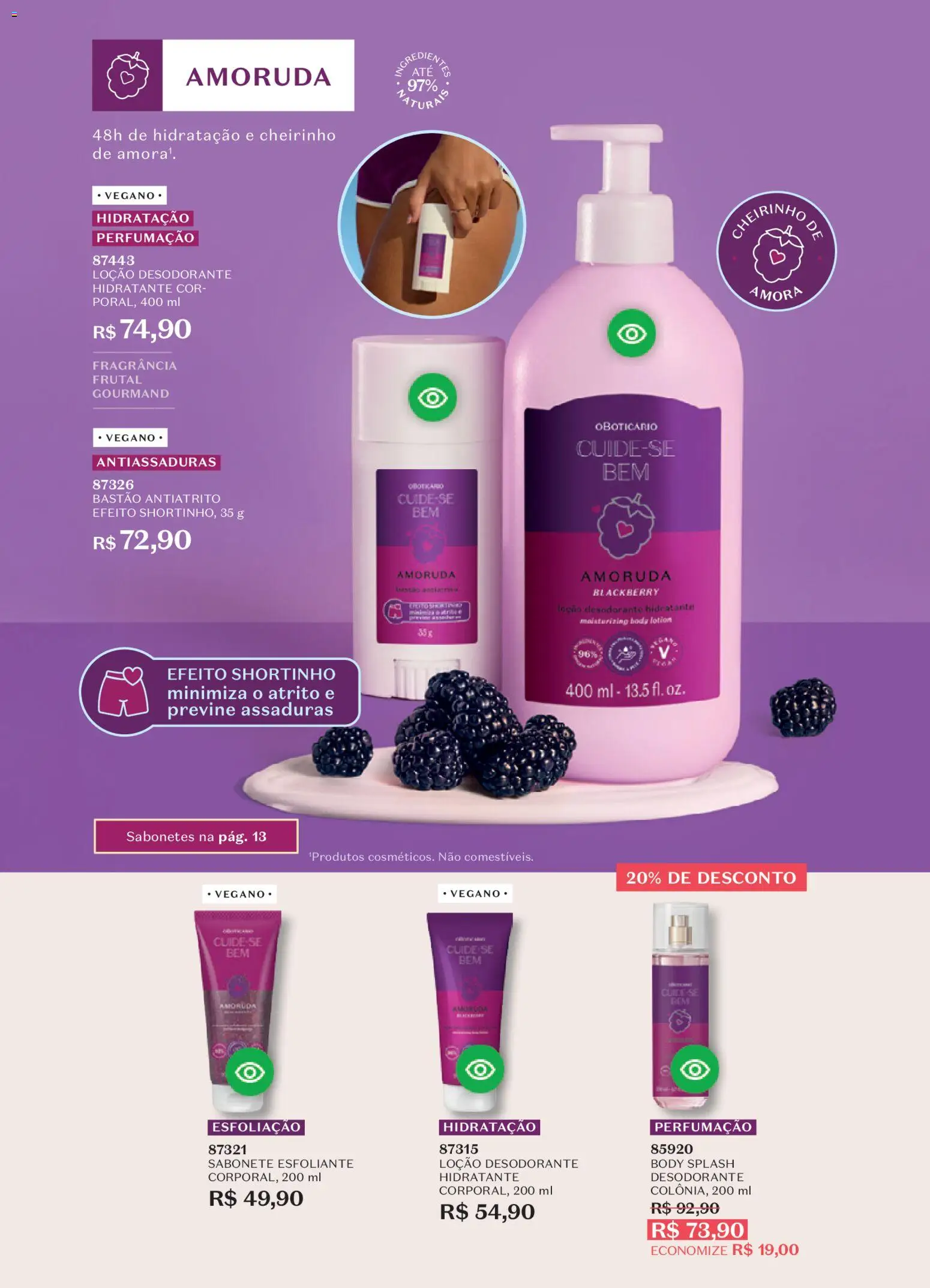 O Boticário Folheto - válido de 26.12.2025 | Página: 17 | Produtos: Fragrância, Desodorante, Sabonete, Body