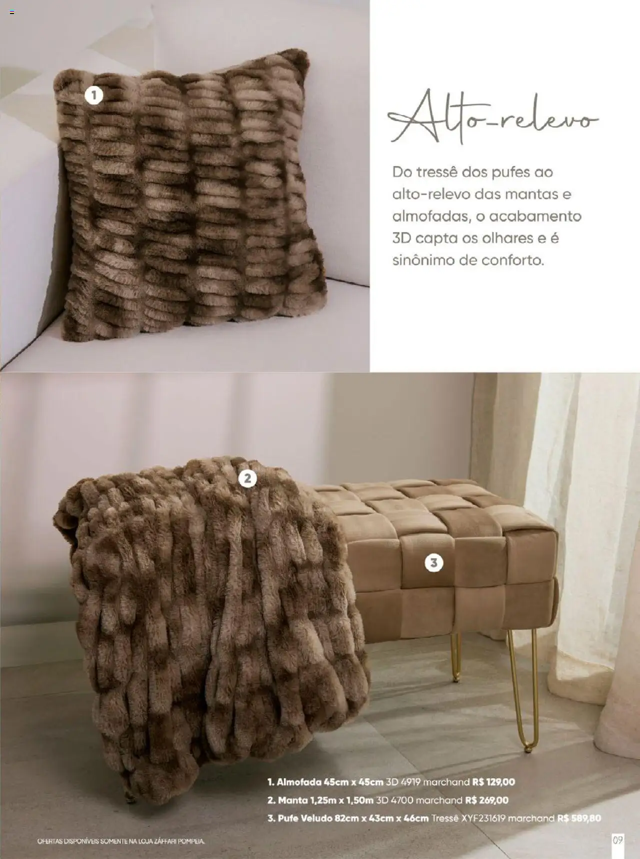 Zaffari Folheto - válido de 09.06.2025 | Página: 9 | Produtos: Almofada