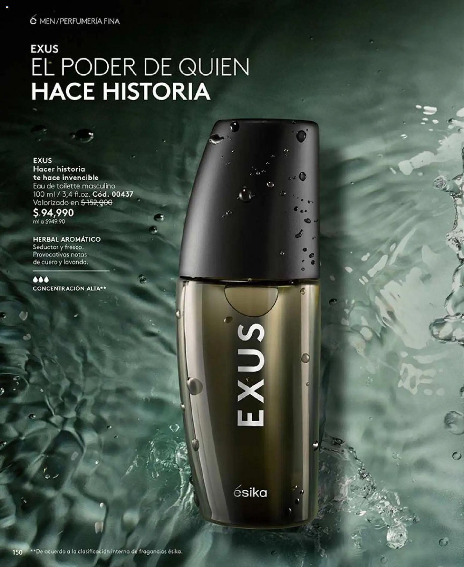 Ésika revista - valida desde el 20.02.2026 | Página: 150 | Productos: Té, Eau de toilette