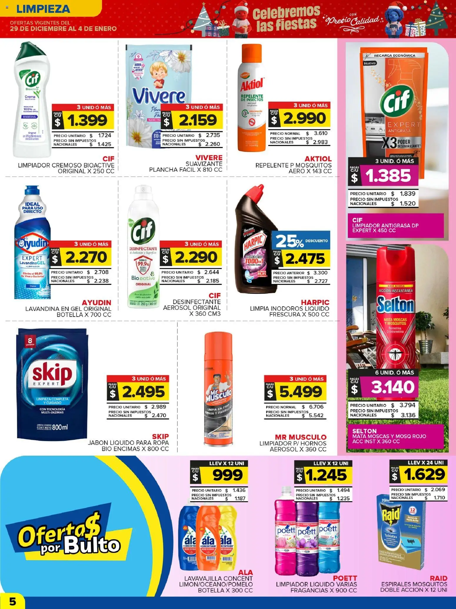 Carrefour Maxi catálogo │ válido desde el 29.12.2025 | Página: 6 | Productos: Botella, Plancha, Limpiador, Crema
